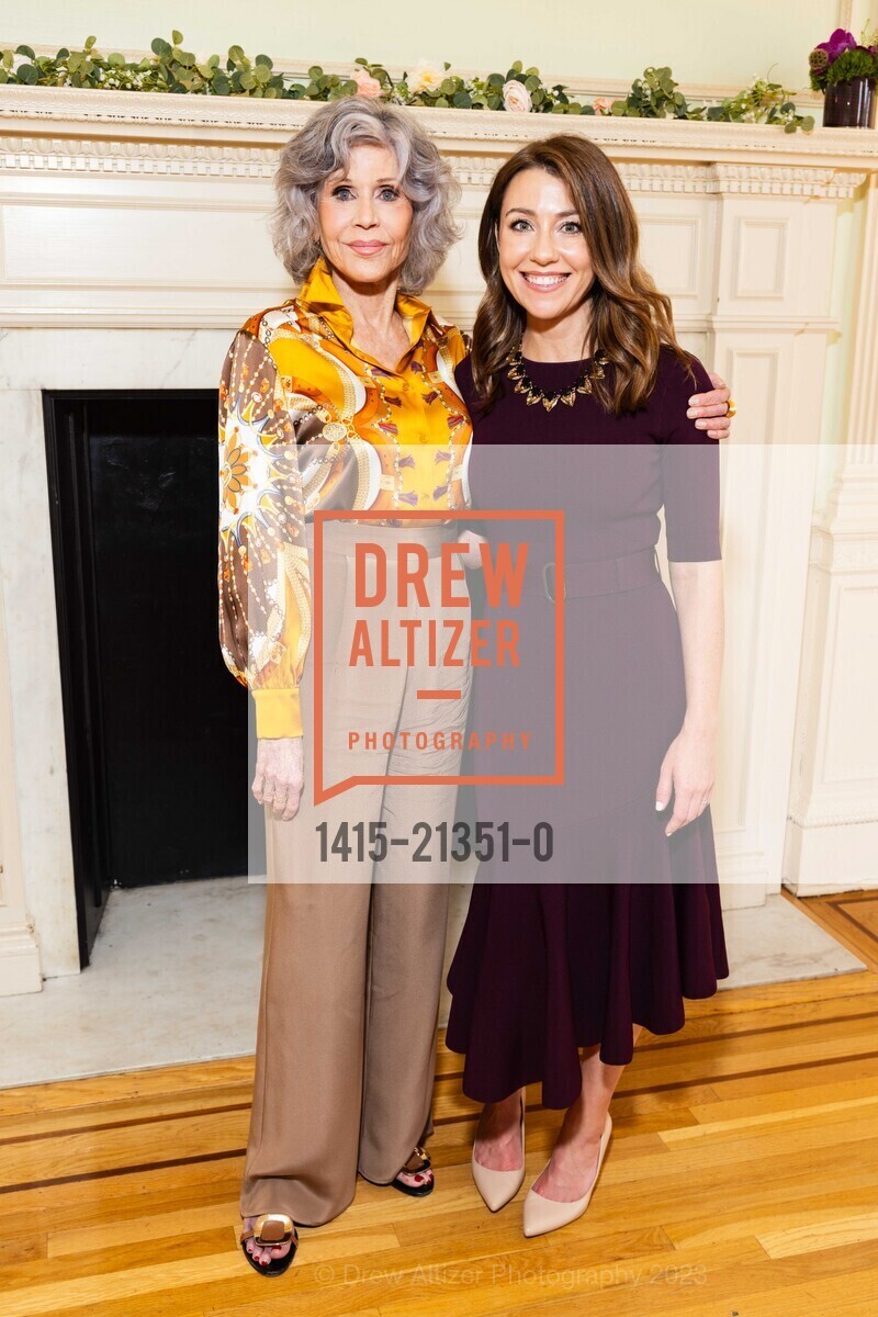 Jane Fonda, Amanda Kiernan Martin, Mills-Peninsula Hospital Foundation’s 20th Annual Women’s Luncheon & Lecture, Kohl Mansion @ 2750 Adeline Dr, Burlingame, CA 94010 US. Kohl Mansion @ 2750 Adeline Dr, Burlingame, CA 94010 US, September 14th, 2023, Photo #1415-21351-0 Jane Fonda, Amanda Kiernan Martin, Photo #1415-21351-0
