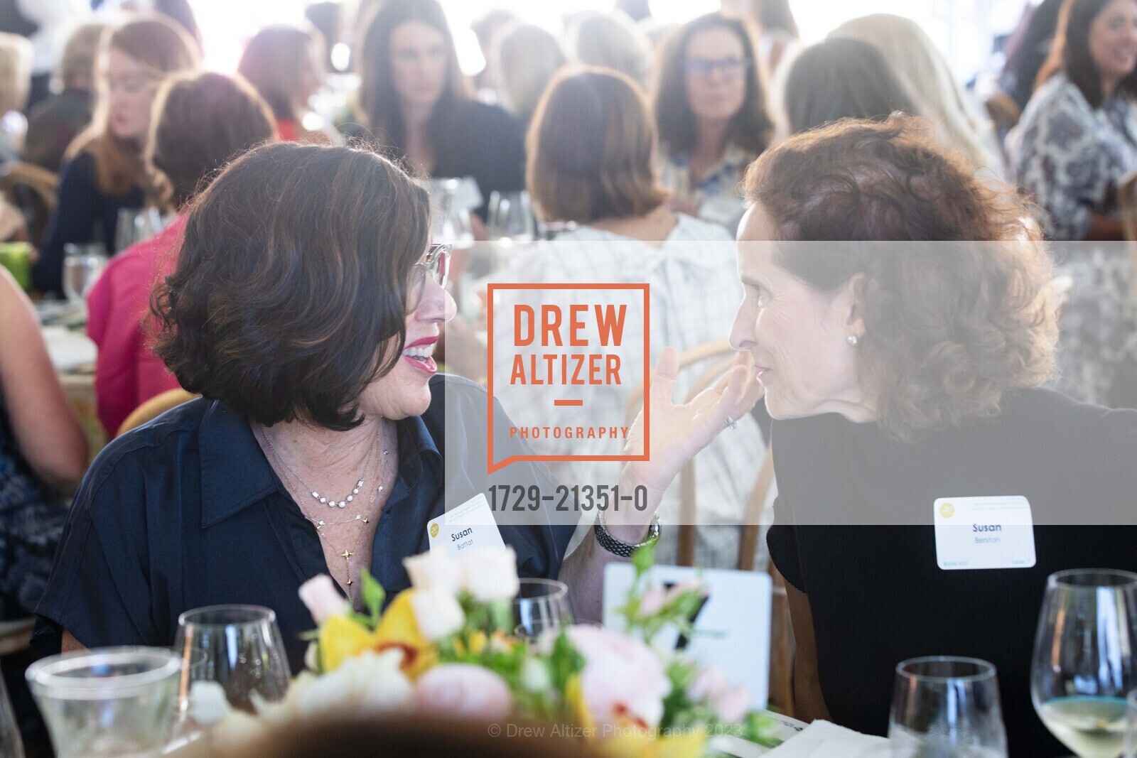 Susan Battat, Susan Berston, Mills-Peninsula Hospital Foundation’s 20th Annual Women’s Luncheon & Lecture, Kohl Mansion @ 2750 Adeline Dr, Burlingame, CA 94010 US. Kohl Mansion @ 2750 Adeline Dr, Burlingame, CA 94010 US, September 14th, 2023, Photo #1729-21351-0 Susan Battat, Susan Berston, Photo #1729-21351-0