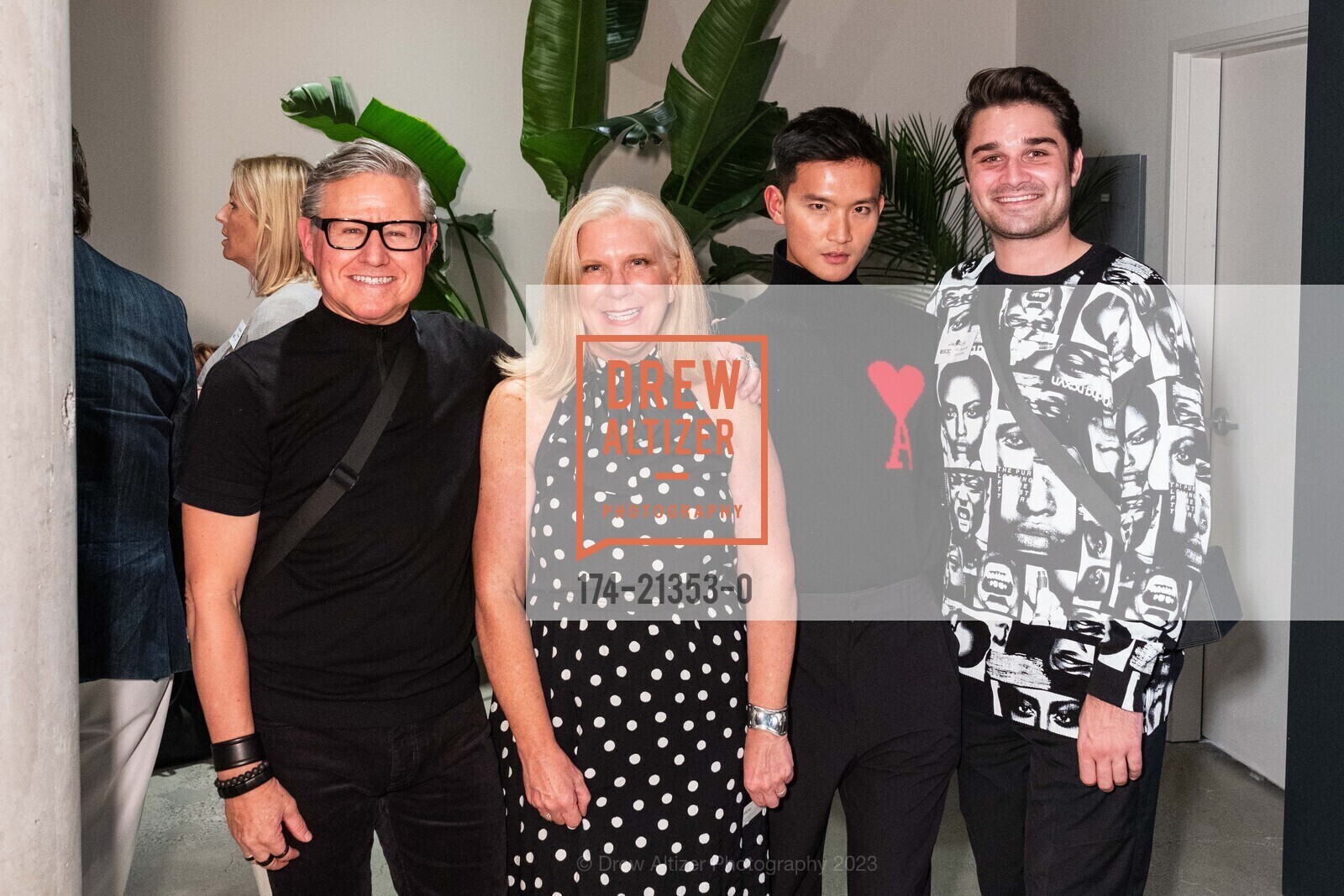 David Mathews, Denise Smith, Alex Vong, Jack Kyle, SCIC Italia San Francisco Flagship Showroom Opening, 68 Division St @ US. 68 Division St @ US, September 14th, 2023, Photo #174-21353-0 David Mathews, Denise Smith, Alex Vong, Jack Kyle, Photo #174-21353-0