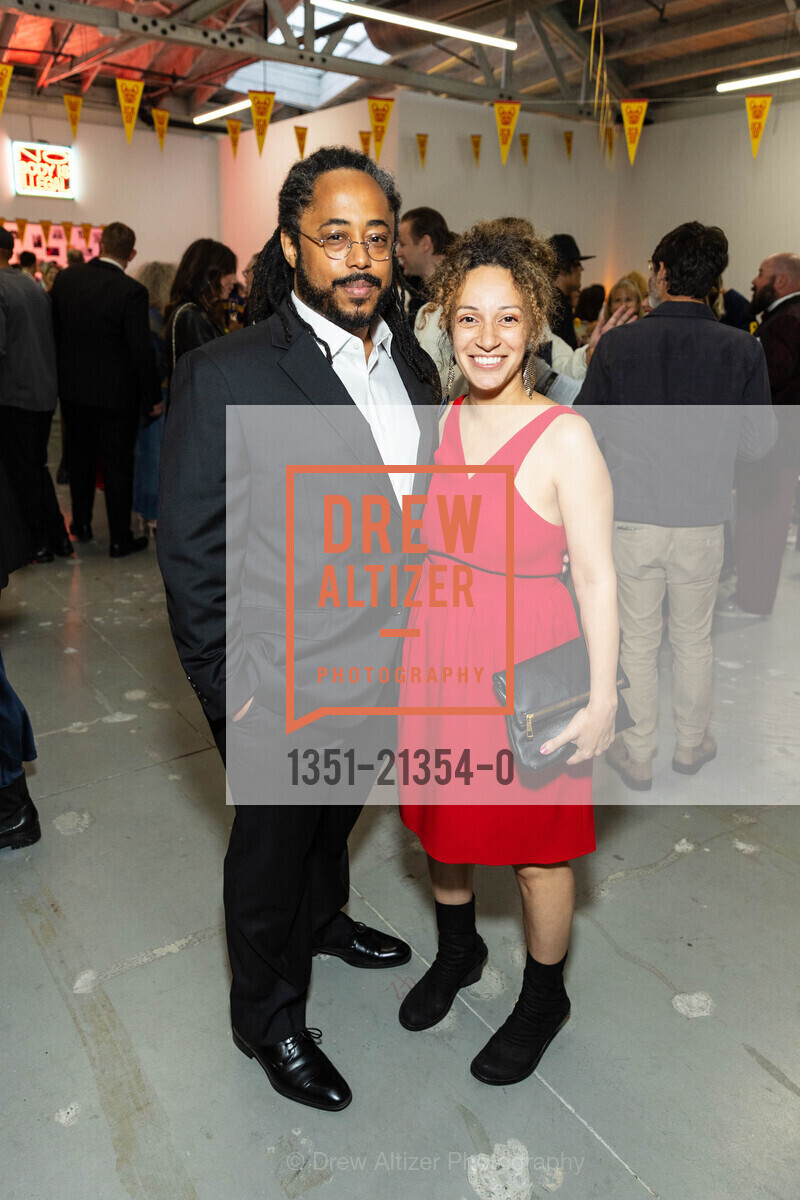 Jason Fitzroy Jeffers, Mari Robles, ICA Homecoming: First Annual Benefit, ICA SF @ 901 Minnesota St, SF, CA 94107 US. ICA SF @ 901 Minnesota St, SF, CA 94107 US, Photo #1351-21354-0 Jason Fitzroy Jeffers, Mari Robles, Photo #1351-21354-0