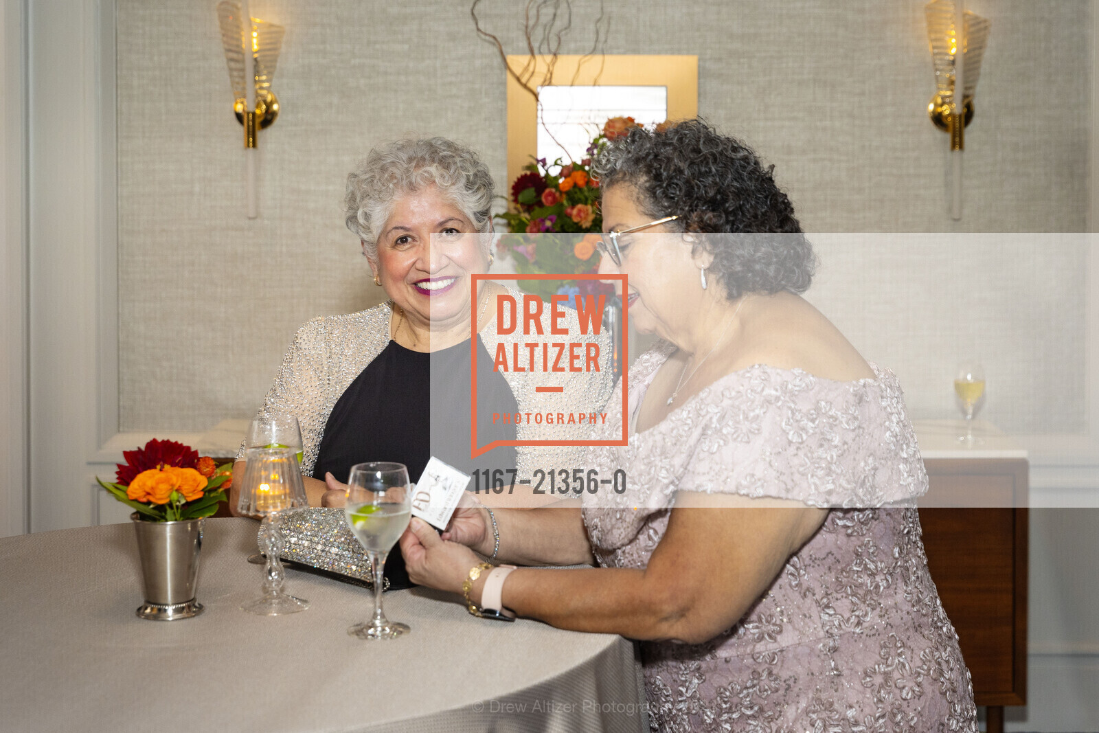 Martha Burgos, Yolanda Medina, Edward Winger’s Another Trip Around the Sun Ball, The Veranda Ballroom at the Four Seasons Hotel San Francisco @ 757 Market St, SF, CA 94103 US. The Veranda Ballroom at the Four Seasons Hotel San Francisco @ 757 Market St, SF, CA 94103 US, September 17th, 2023, Photo #1167-21356-0 Martha Burgos, Yolanda Medina, Photo #1167-21356-0