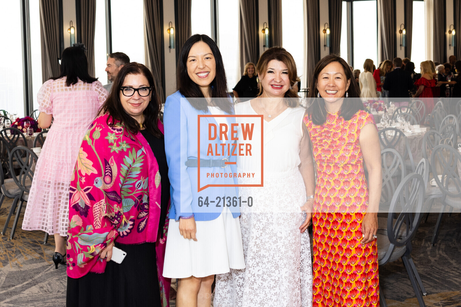 Natasha Dalzell Martinez, Carol Liu, Ina Stangenes, Celeste Lee-Bobroff, San Francisco Opera's Annual Meeting and Luncheon 2023, The Westin St. Francis San Francisco on Union Square @ 335 Powell St, SF, CA 94102 US. The Westin St. Francis San Francisco on Union Square @ 335 Powell St, SF, CA 94102 US, September 19th, 2023, Photo #64-21361-0 Natasha Dalzell Martinez, Carol Liu, Ina Stangenes, Celeste Lee-Bobroff, Photo #64-21361-0