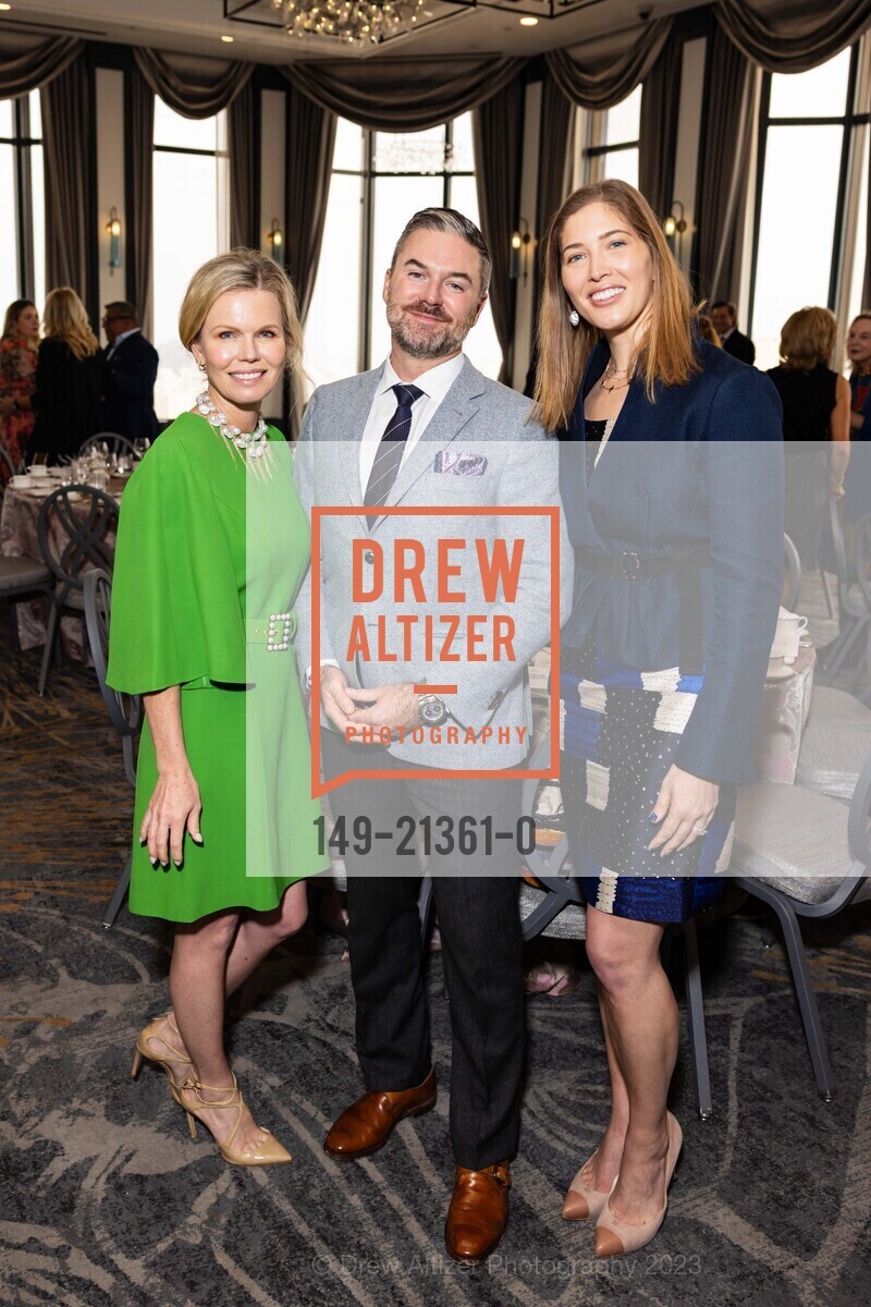Claire Fluhr, Benjamin Osgood, Victoria Weatherford, San Francisco Opera's Annual Meeting and Luncheon 2023, The Westin St. Francis San Francisco on Union Square @ 335 Powell St, SF, CA 94102 US. The Westin St. Francis San Francisco on Union Square @ 335 Powell St, SF, CA 94102 US, September 19th, 2023, Photo #149-21361-0 Claire Fluhr, Benjamin Osgood, Victoria Weatherford, Photo #149-21361-0