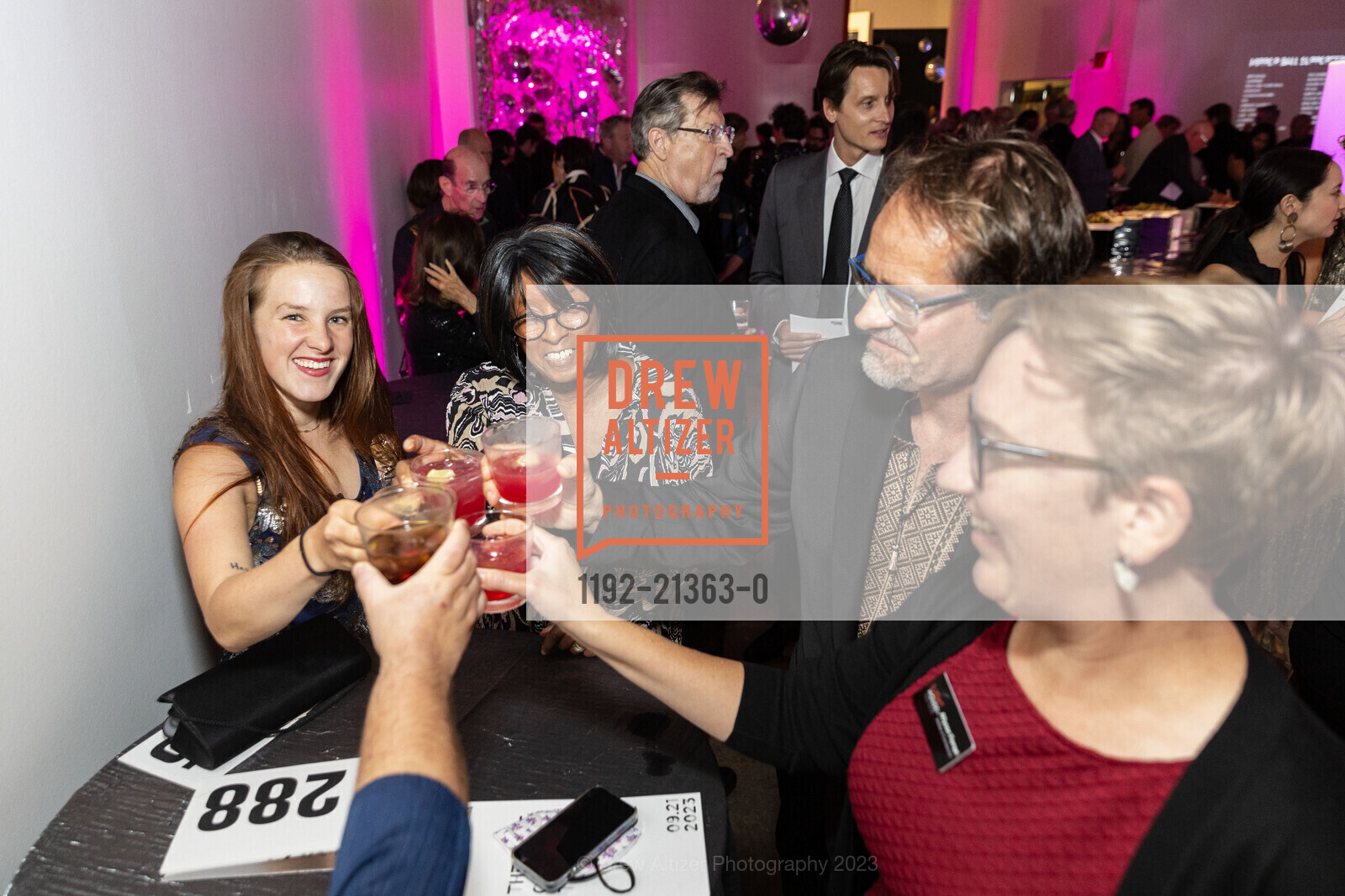 Marie Deininger, Sabrina Bolus, Tony Fletcher, Allyson Ferrari, Museum of Craft and Design's 2023 Mirror Ball Benefit and Auction, Museum of Craft and Design @ 2569 3rd St, SAN FRANCISCO, CA 94107 US. Museum of Craft and Design @ 2569 3rd St, SAN FRANCISCO, CA 94107 US, September 21st, 2023, Photo #1192-21363-0 Marie Deininger, Sabrina Bolus, Tony Fletcher, Allyson Ferrari, Photo #1192-21363-0