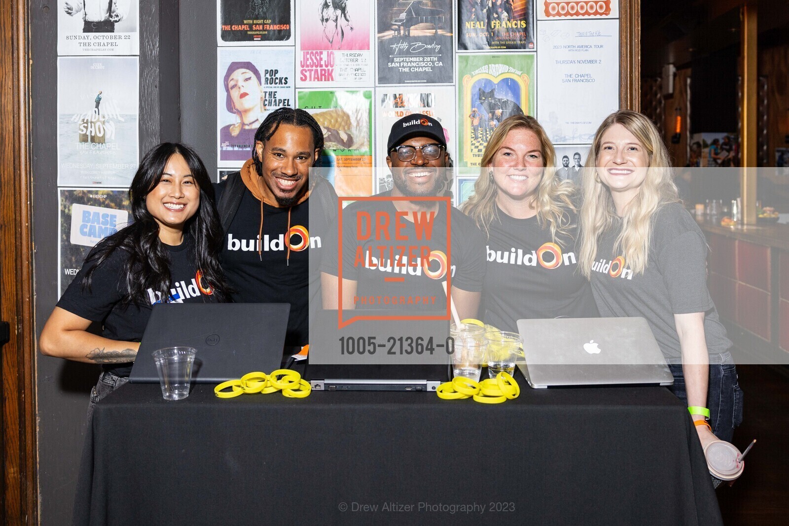 Jenny Nguyen, Josh Gaines, Martin, Erin Hartsough, Emma McClure, BuildON Concert 2023, The Chapel @ 777 Valencia St, SF, CA 94110 US. The Chapel @ 777 Valencia St, SF, CA 94110 US, September 21st, 2023, Photo #1005-21364-0 Jenny Nguyen, Josh Gaines, Martin, Erin Hartsough, Emma McClure, Photo #1005-21364-0