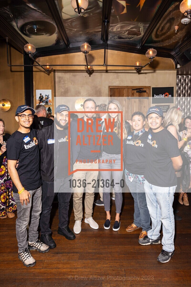 Abdul Mohammed, Ahmed Hajaji, Liam Doyle, Sarah Wirth, Daniela Prado, Francisco Prado, BuildON Concert 2023, The Chapel @ 777 Valencia St, SF, CA 94110 US. The Chapel @ 777 Valencia St, SF, CA 94110 US, September 21st, 2023, Photo #1036-21364-0 Abdul Mohammed, Ahmed Hajaji, Liam Doyle, Sarah Wirth, Daniela Prado, Francisco Prado, Photo #1036-21364-0