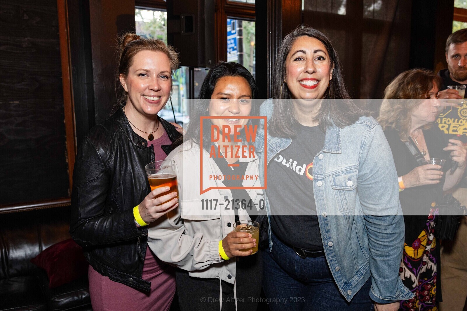 Emily Edison, Courtney Lanza, Carrie Pena, BuildON Concert 2023, The Chapel @ 777 Valencia St, SF, CA 94110 US. The Chapel @ 777 Valencia St, SF, CA 94110 US, September 21st, 2023, Photo #1117-21364-0 Emily Edison, Courtney Lanza, Carrie Pena, Photo #1117-21364-0