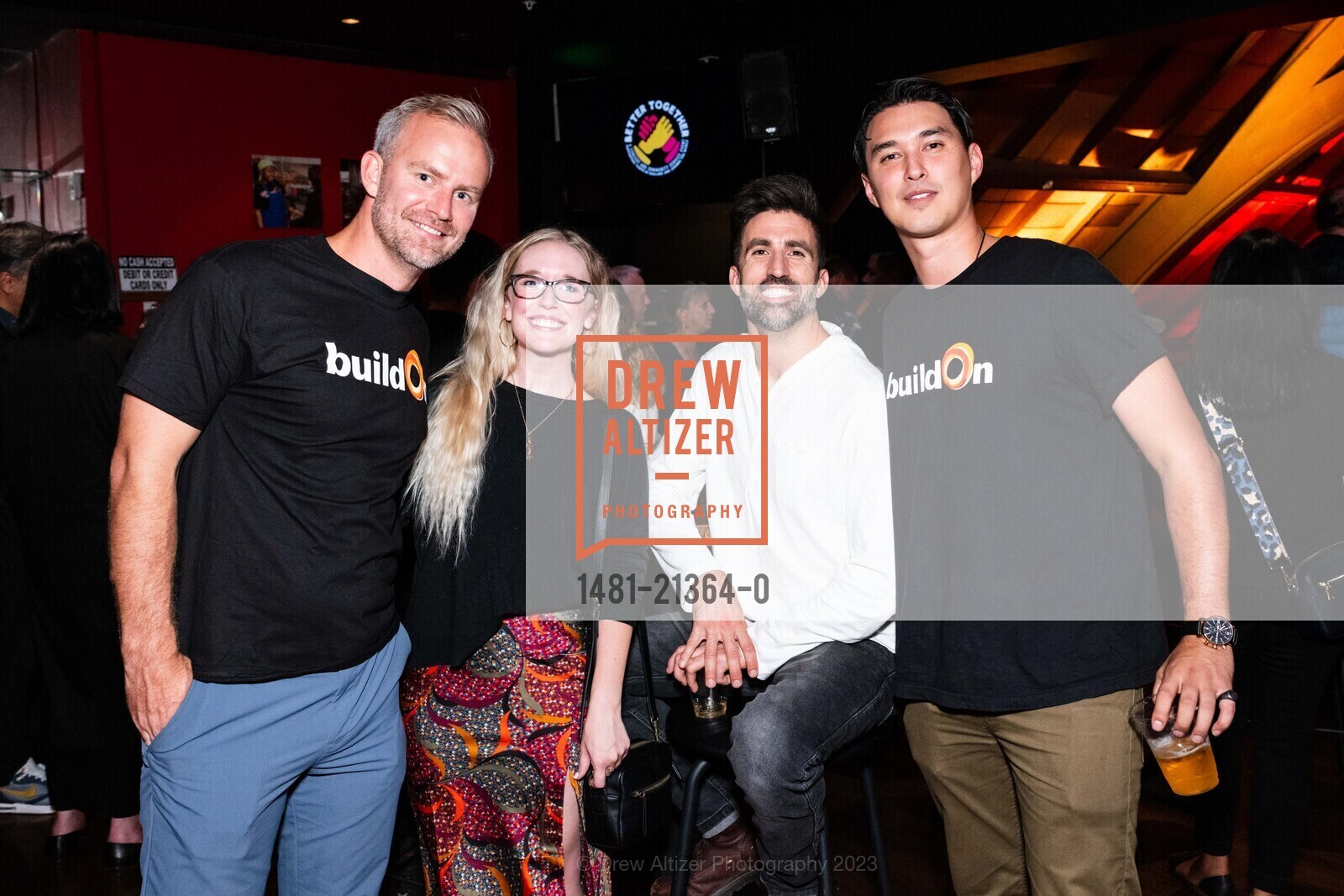 Alan Hollin, Katie Pearson, Ian Morales, Sterling Spence, BuildON Concert 2023, The Chapel @ 777 Valencia St, SF, CA 94110 US. The Chapel @ 777 Valencia St, SF, CA 94110 US, September 21st, 2023, Photo #1481-21364-0 Alan Hollin, Katie Pearson, Ian Morales, Sterling Spence, Photo #1481-21364-0