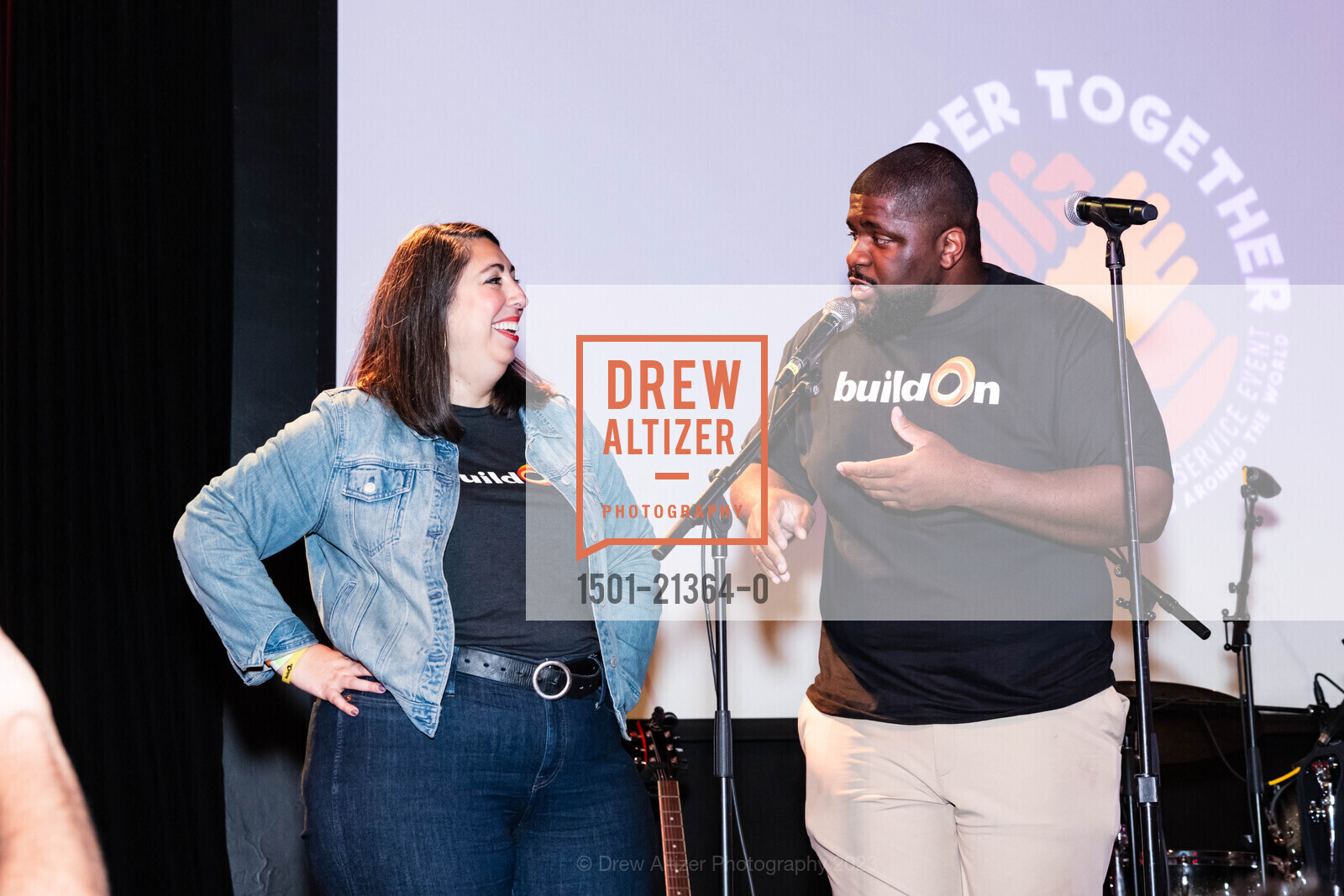 Carrie Pena, Travis Welcome, BuildON Concert 2023, The Chapel @ 777 Valencia St, SF, CA 94110 US. The Chapel @ 777 Valencia St, SF, CA 94110 US, September 21st, 2023, Photo #1501-21364-0 Carrie Pena, Travis Welcome, Photo #1501-21364-0