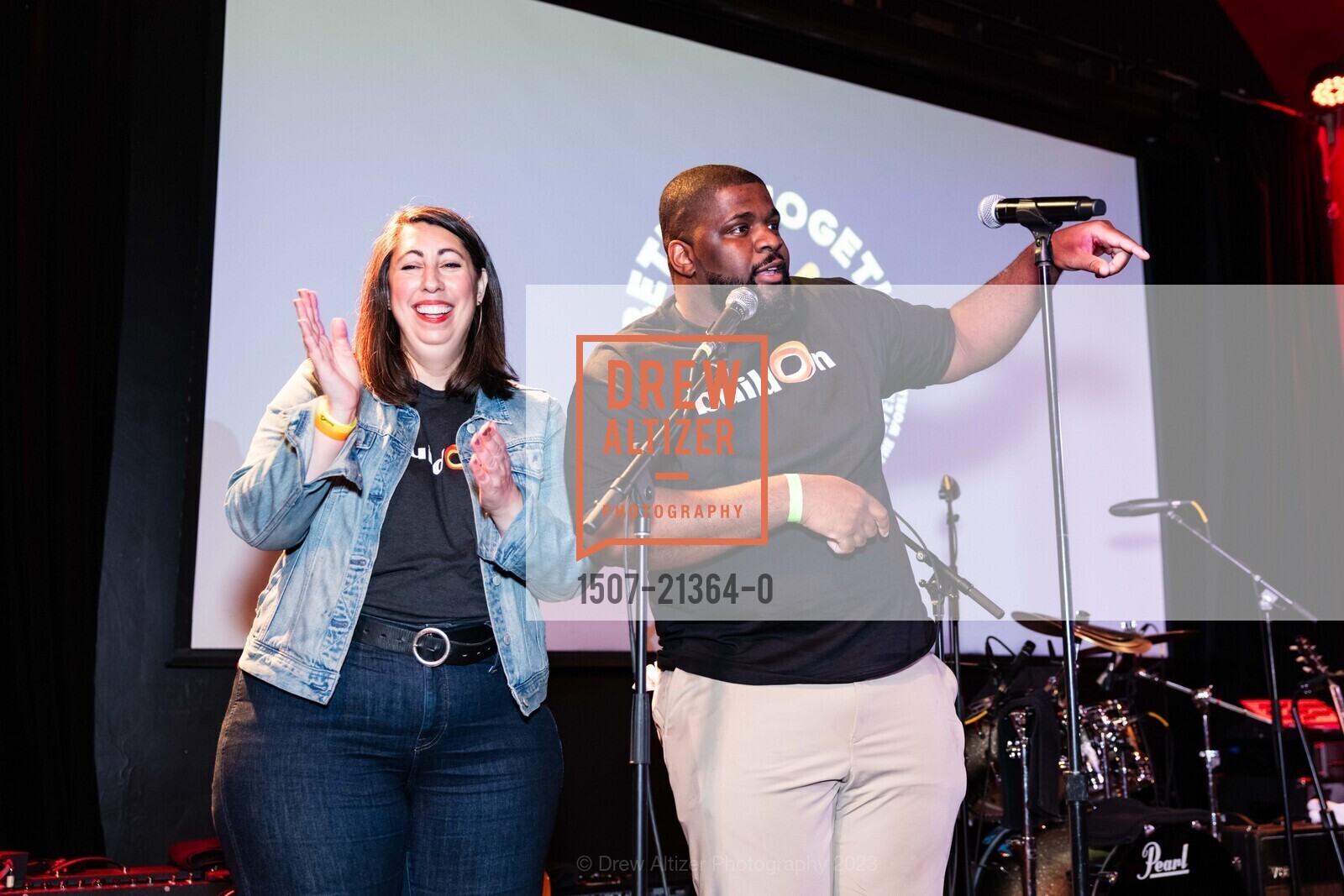 Carrie Pena, Travis Welcome, BuildON Concert 2023, The Chapel @ 777 Valencia St, SF, CA 94110 US. The Chapel @ 777 Valencia St, SF, CA 94110 US, September 21st, 2023, Photo #1507-21364-0 Carrie Pena, Travis Welcome, Photo #1507-21364-0