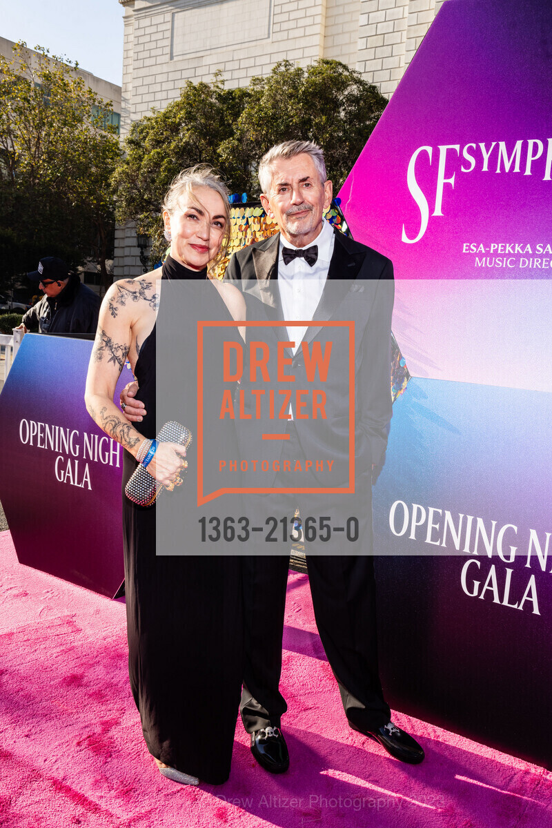 Lili Godbout, Gary Clayton, San Francisco Symphony Opening Night Gala, Louise M. Davies Symphony Hall. 201 Van Ness Ave, SF, CA 94102 US, September 22nd, 2023, Photo #1363-21365-0 Lili Godbout, Gary Clayton, Photo #1363-21365-0
