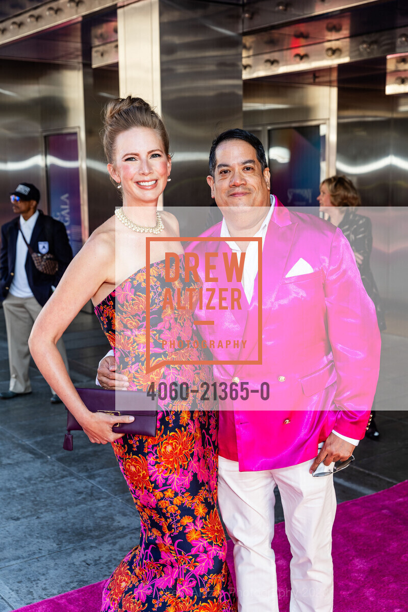 Alyssa Glanzman, RJ Poblete, San Francisco Symphony Opening Night Gala, Louise M. Davies Symphony Hall. 201 Van Ness Ave, SF, CA 94102 US, September 22nd, 2023, Photo #4060-21365-0 Alyssa Glanzman, RJ Poblete, Photo #4060-21365-0