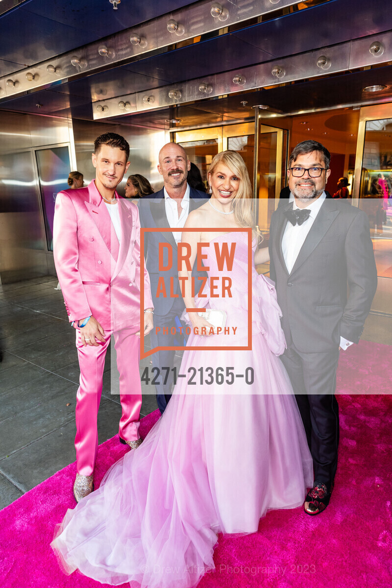 Jeremy Gallaher, Mike Staff, Navid Armstrong, Jerome Guillen, San Francisco Symphony Opening Night Gala, Louise M. Davies Symphony Hall. 201 Van Ness Ave, SF, CA 94102 US, September 22nd, 2023, Photo #4271-21365-0 Jeremy Gallaher, Mike Staff, Navid Armstrong, Jerome Guillen, Photo #4271-21365-0