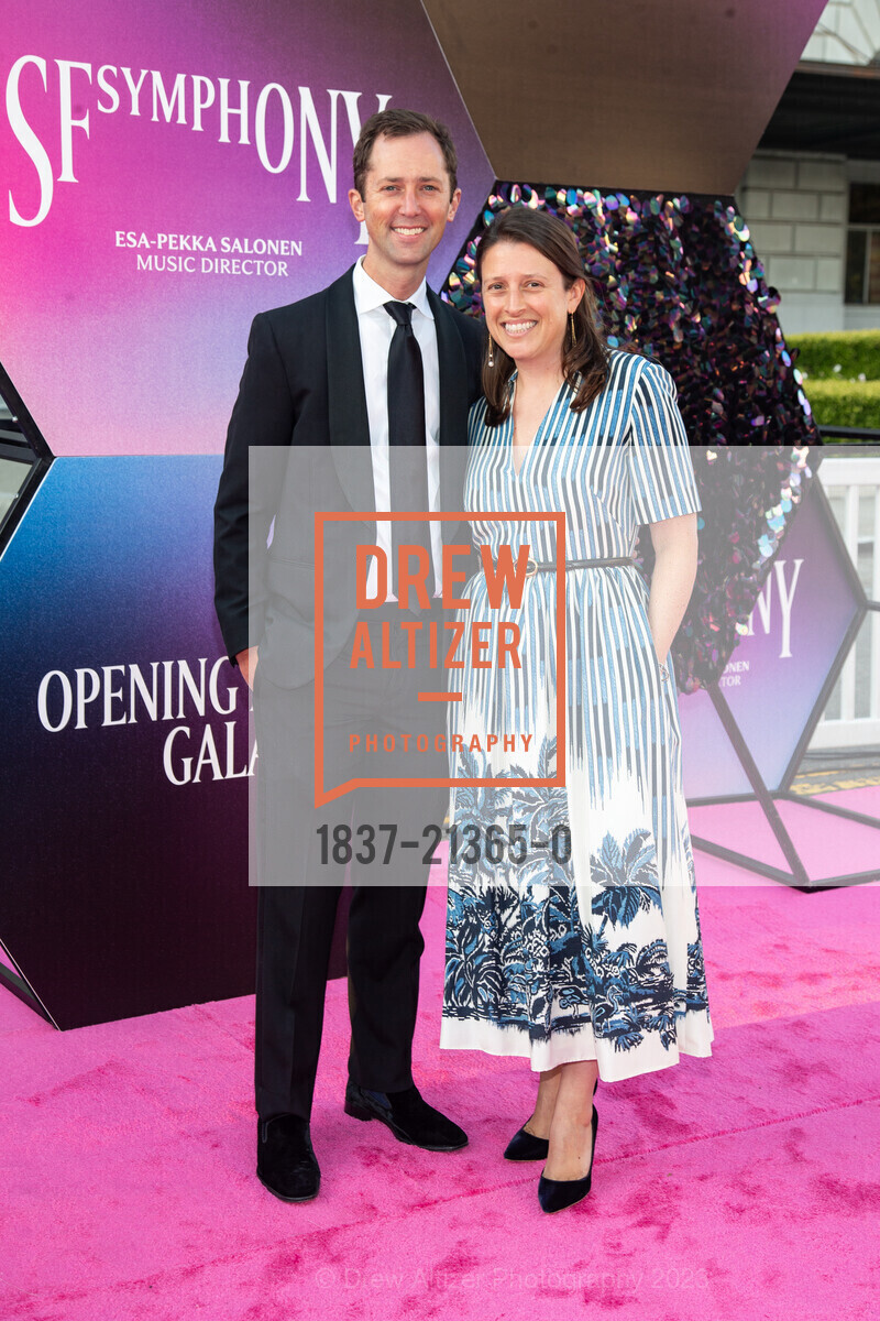 Matt Miller, Orly Friedman, San Francisco Symphony Opening Night Gala, Louise M. Davies Symphony Hall. 201 Van Ness Ave, SF, CA 94102 US, September 22nd, 2023, Photo #1837-21365-0 Matt Miller, Orly Friedman, Photo #1837-21365-0