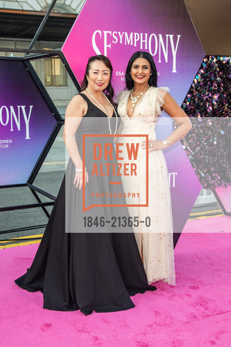 Alice Wang, Nammy Patel, San Francisco Symphony Opening Night Gala, Louise M. Davies Symphony Hall. 201 Van Ness Ave, SF, CA 94102 US, September 22nd, 2023, Photo #1846-21365-0 Alice Wang, Nammy Patel, Photo #1846-21365-0