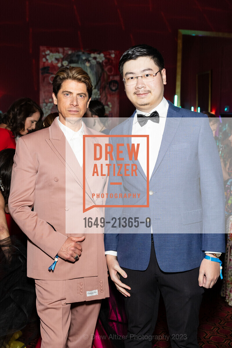 Aubrey Brewster, Matthew Zhang, San Francisco Symphony Opening Night Gala, Louise M. Davies Symphony Hall. 201 Van Ness Ave, SF, CA 94102 US, September 22nd, 2023, Photo #1649-21365-0 Aubrey Brewster, Matthew Zhang, Photo #1649-21365-0