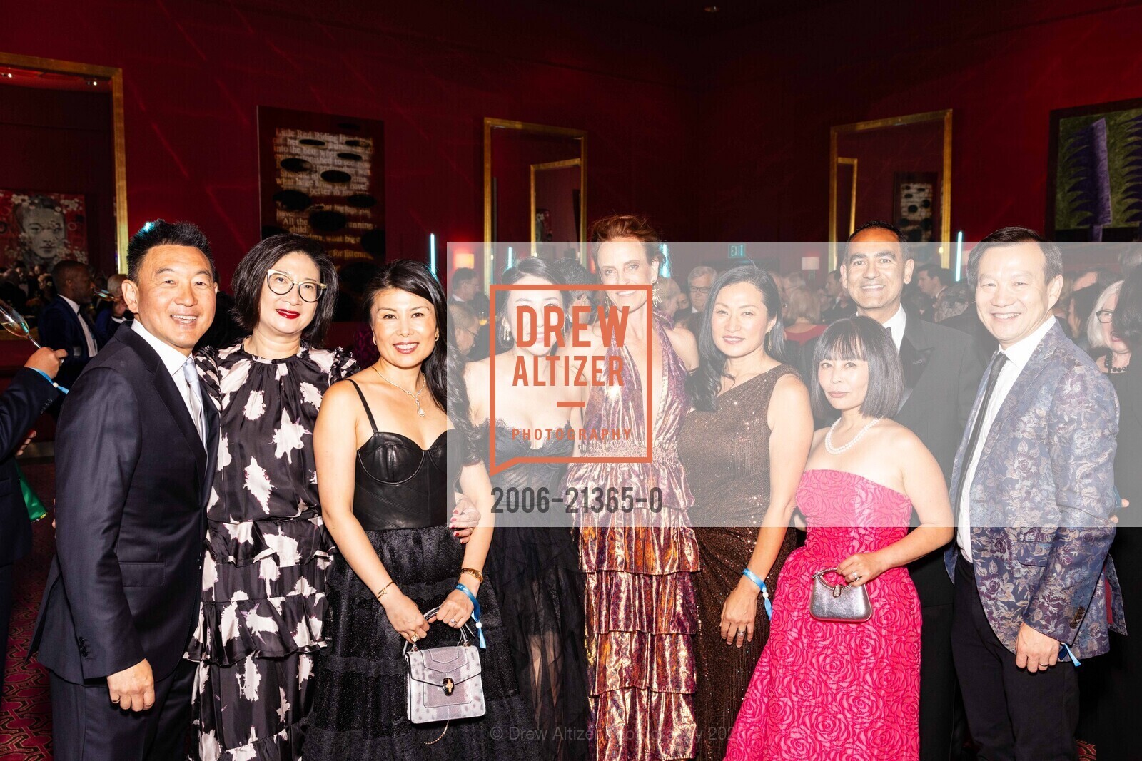 George Liu, Miranda Pan, Sally Yu, Jenny Wang, Hannah Kellogg, Anna Cho, Rachel Chen, Mostafa Elhamy, Jeff Shen, San Francisco Symphony Opening Night Gala, Louise M. Davies Symphony Hall. 201 Van Ness Ave, SF, CA 94102 US, September 22nd, 2023, Photo #2006-21365-0 George Liu, Miranda Pan, Sally Yu, Jenny Wang, Hannah Kellogg, Anna Cho, Rachel Chen, Mostafa Elhamy, Jeff Shen, Photo #2006-21365-0