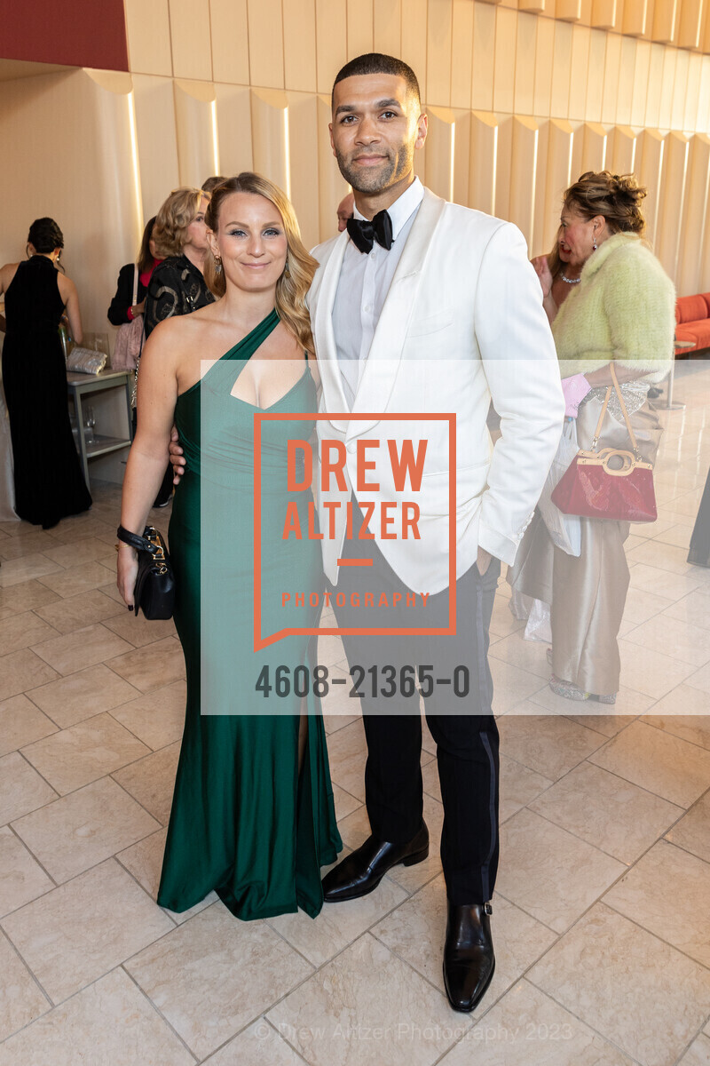 Minka Vossen, Brian Holbert, San Francisco Symphony Opening Night Gala, Louise M. Davies Symphony Hall. 201 Van Ness Ave, SF, CA 94102 US, September 22nd, 2023, Photo #4608-21365-0 Minka Vossen, Brian Holbert, Photo #4608-21365-0
