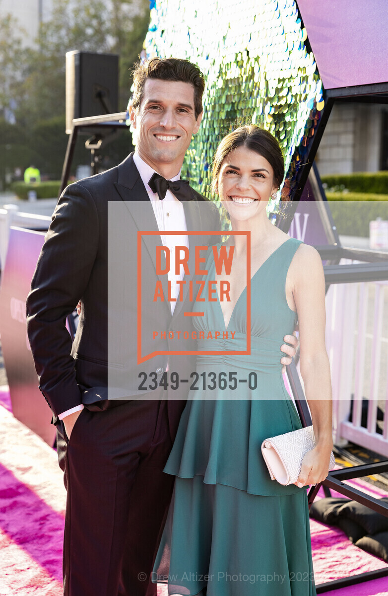 Brian Ronson, Ashley Duffett, San Francisco Symphony Opening Night Gala, Louise M. Davies Symphony Hall. 201 Van Ness Ave, SF, CA 94102 US, September 22nd, 2023, Photo #2349-21365-0 Brian Ronson, Ashley Duffett, Photo #2349-21365-0