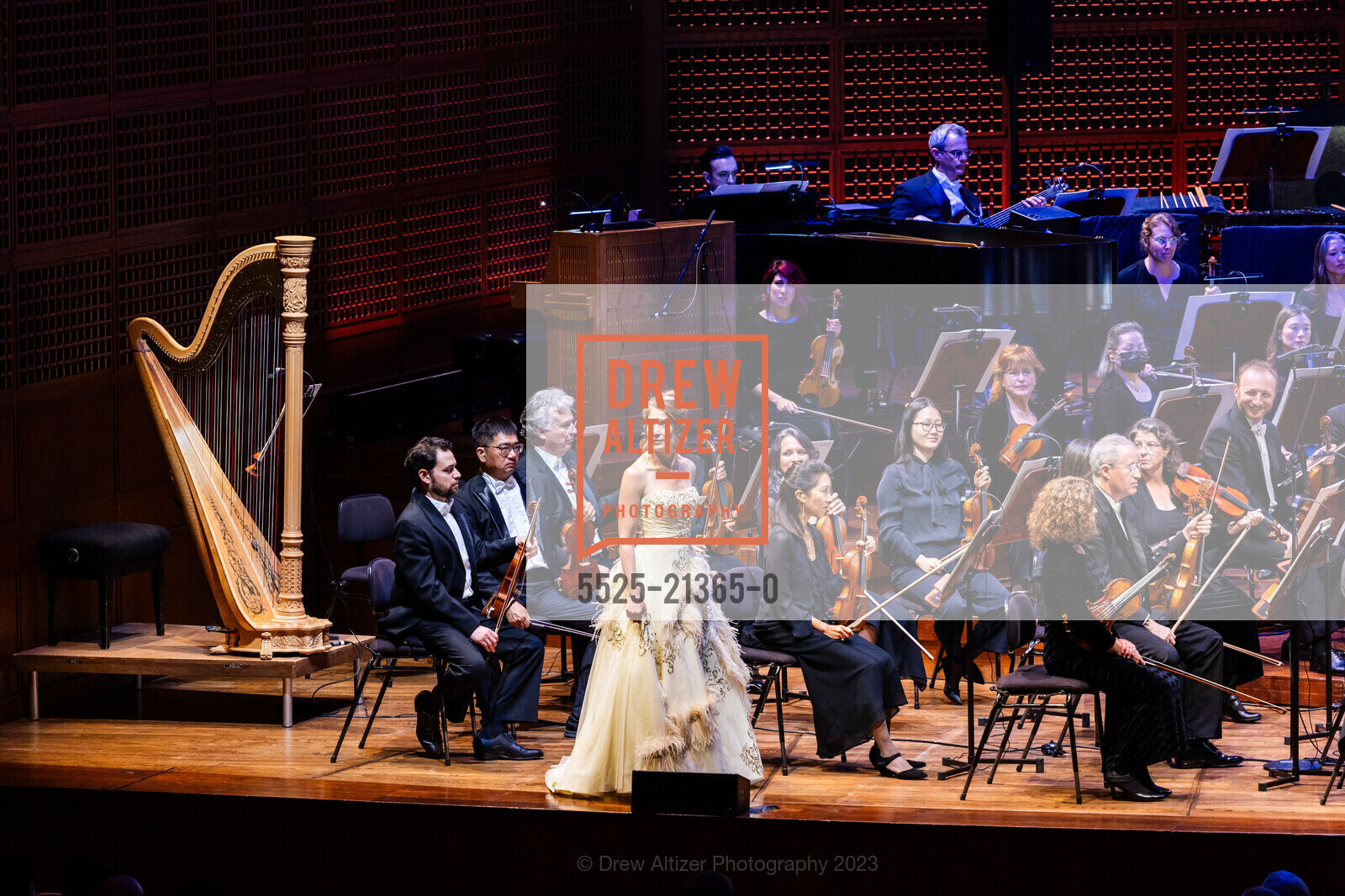 Hila Plitmann, San Francisco Symphony Opening Night Gala, Louise M. Davies Symphony Hall. 201 Van Ness Ave, SF, CA 94102 US, September 22nd, 2023, Photo #5525-21365-0 Hila Plitmann, Photo #5525-21365-0