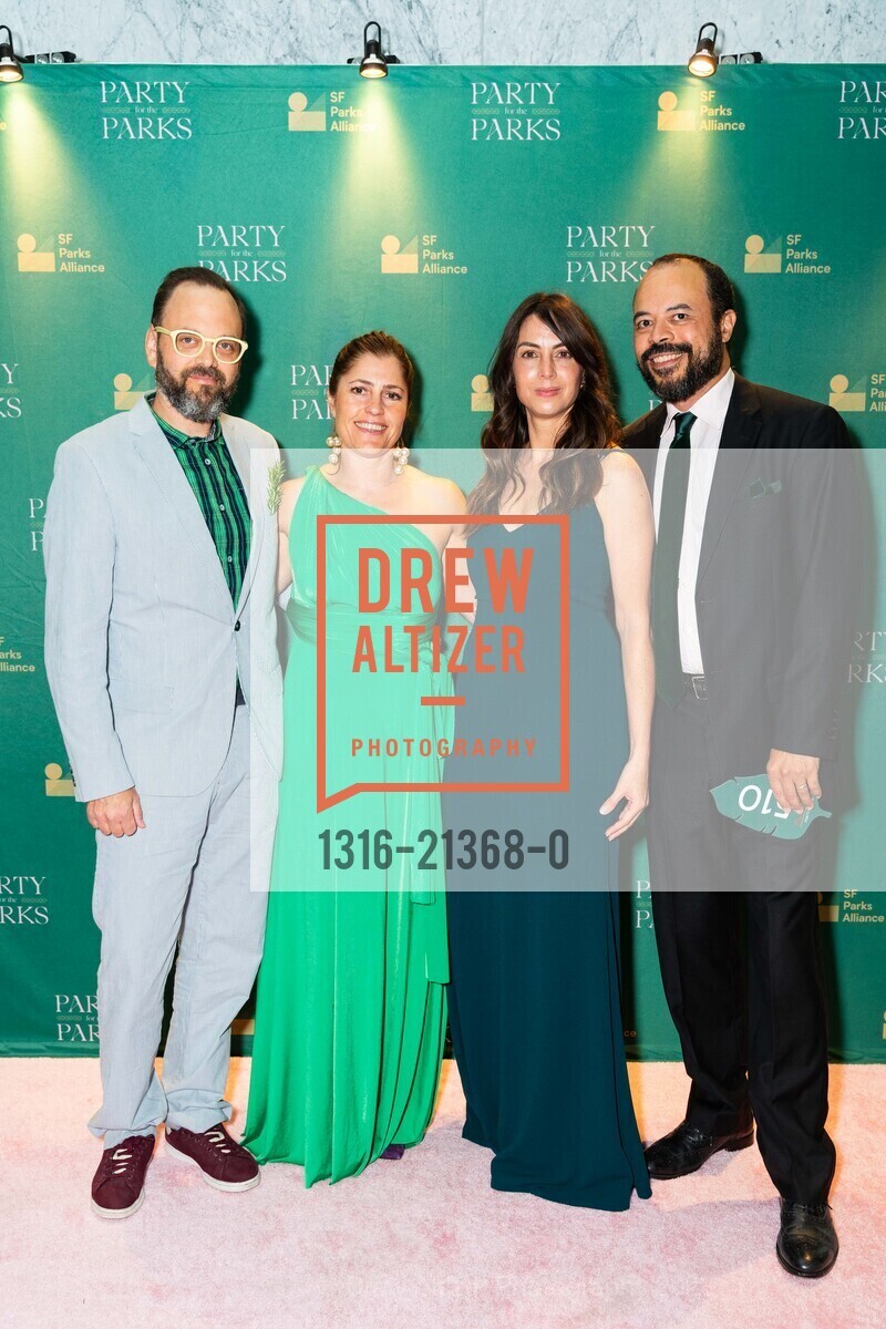 Derrick Young, Gillian Clegg, Sonia Gonzalez Banks, Brad Banks, Party for The Parks 2023, The Conservatory at One Sansome @ One Sansome St, SF, CA 94104 US. The Conservatory at One Sansome @ One Sansome St, SF, CA 94104 US, September 23rd, 2023, Photo #1316-21368-0 Derrick Young, Gillian Clegg, Sonia Gonzalez Banks, Brad Banks, Photo #1316-21368-0