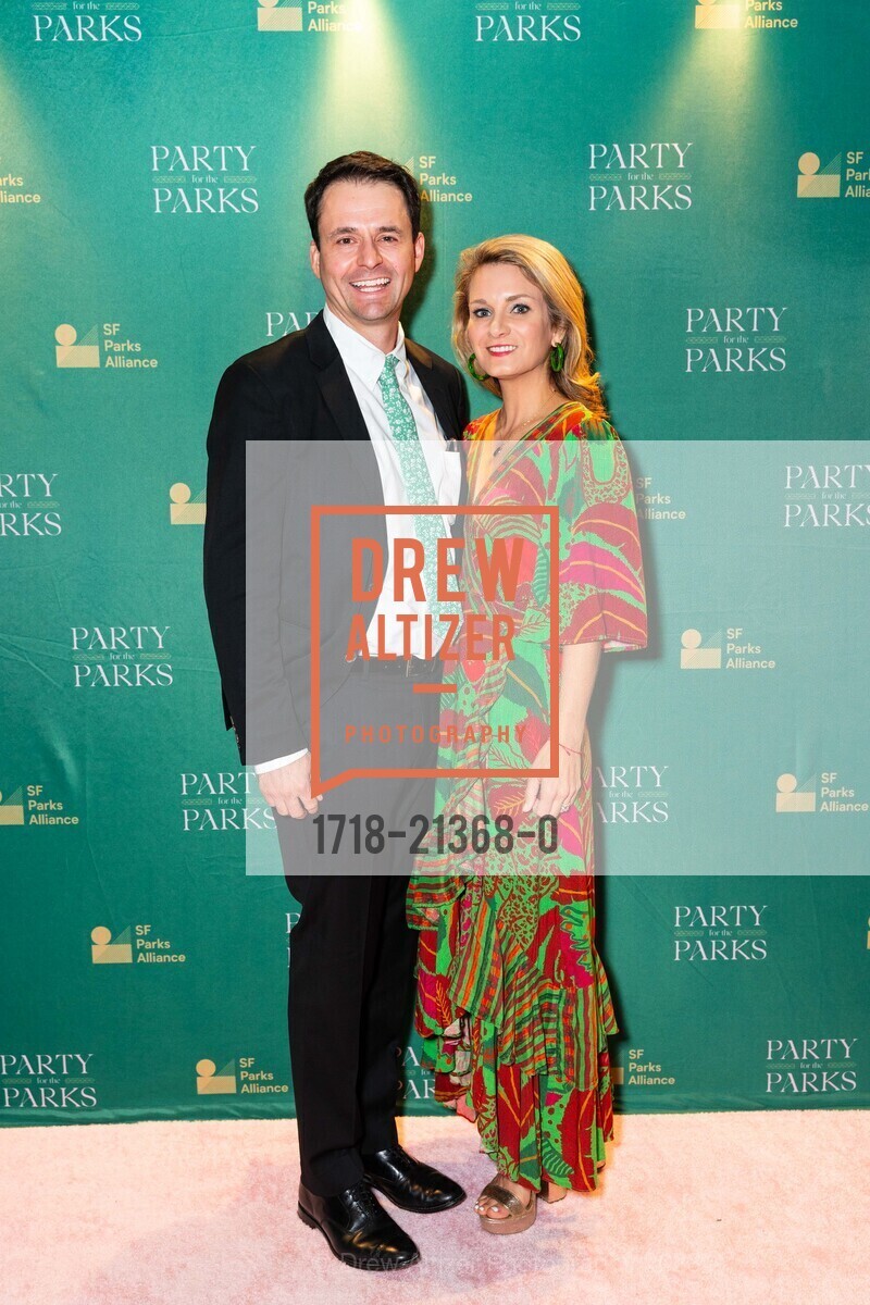 Matt Ferriss, Kelly Ferriss, Party for The Parks 2023, The Conservatory at One Sansome @ One Sansome St, SF, CA 94104 US. The Conservatory at One Sansome @ One Sansome St, SF, CA 94104 US, September 23rd, 2023, Photo #1718-21368-0 Matt Ferriss, Kelly Ferriss, Photo #1718-21368-0