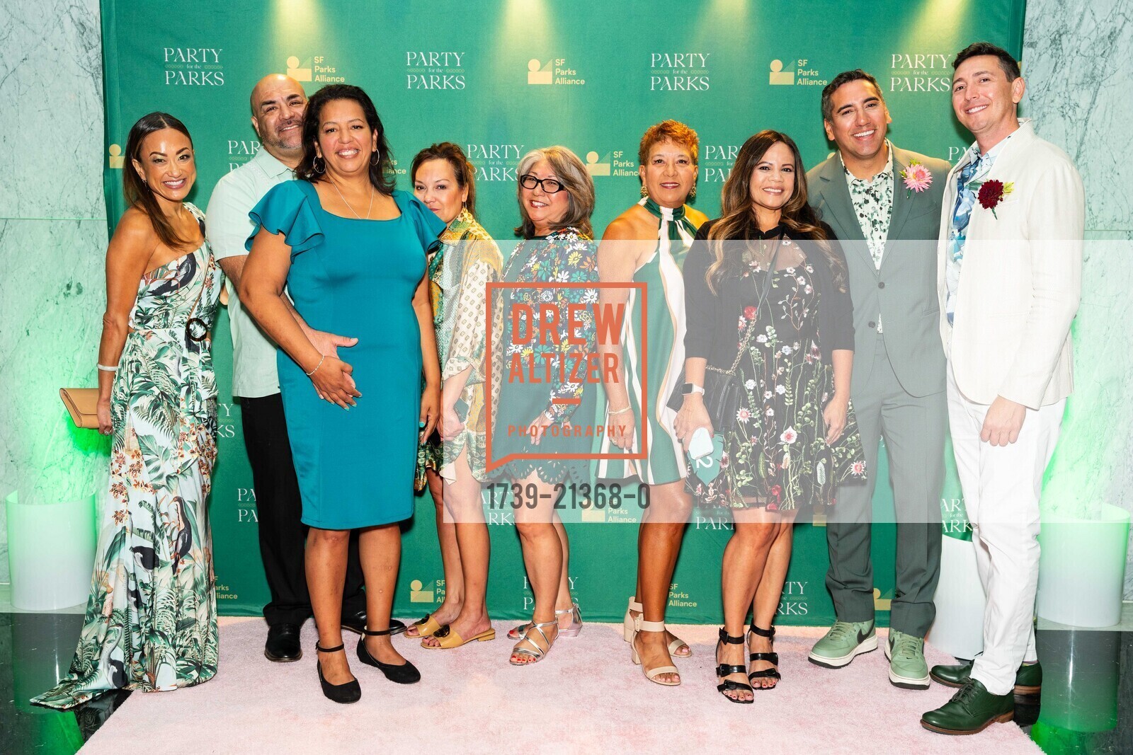 Lucy Wu, Luis Camarena, Tracy Camarena, Isabel Waters, Erin Pineda, Alicia Kimberlinker, Michael Ramirez, Joel Gillian, Party for The Parks 2023, The Conservatory at One Sansome @ One Sansome St, SF, CA 94104 US. The Conservatory at One Sansome @ One Sansome St, SF, CA 94104 US, September 23rd, 2023, Photo #1739-21368-0 Lucy Wu, Luis Camarena, Tracy Camarena, Isabel Waters, Erin Pineda, Alicia Kimberlinker, Michael Ramirez, Joel Gillian, Photo #1739-21368-0