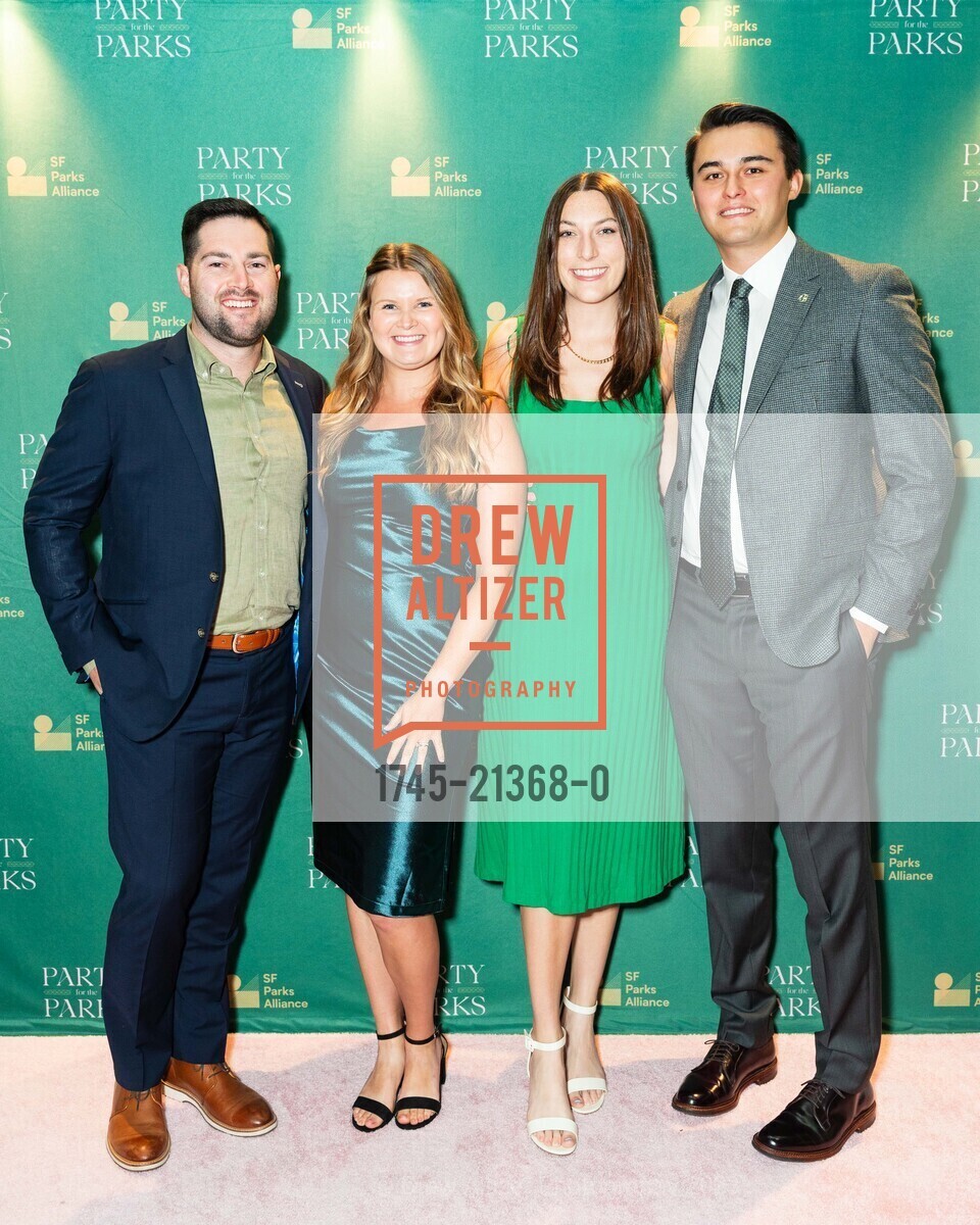 Ben Samson, Emily Samson, Nicole Henderson, Julien Orban, Party for The Parks 2023, The Conservatory at One Sansome @ One Sansome St, SF, CA 94104 US. The Conservatory at One Sansome @ One Sansome St, SF, CA 94104 US, September 23rd, 2023, Photo #1745-21368-0 Ben Samson, Emily Samson, Nicole Henderson, Julien Orban, Photo #1745-21368-0