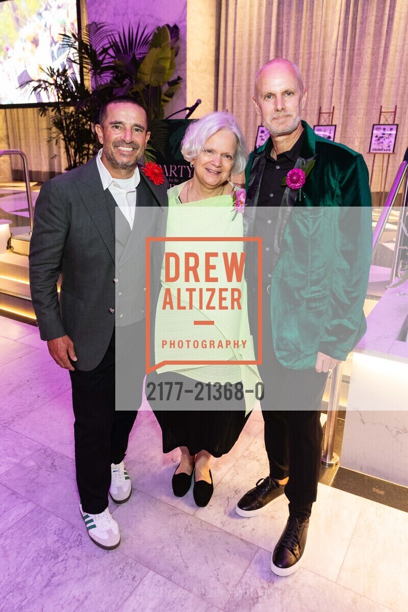 Phil Ginsburg, Louise Mozingo, Drew Becher, Party for The Parks 2023, The Conservatory at One Sansome @ One Sansome St, SF, CA 94104 US. The Conservatory at One Sansome @ One Sansome St, SF, CA 94104 US, September 23rd, 2023, Photo #2177-21368-0 Phil Ginsburg, Louise Mozingo, Drew Becher, Photo #2177-21368-0