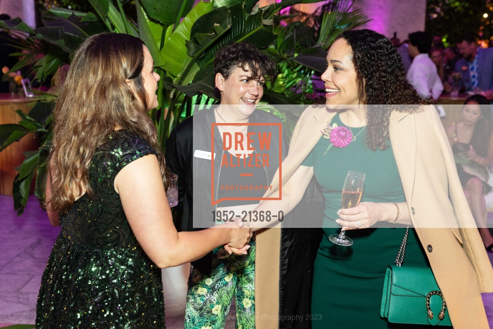 Sarah Katz-Hyman, Marisa Rodriguez, Party for The Parks 2023, The Conservatory at One Sansome @ One Sansome St, SF, CA 94104 US. The Conservatory at One Sansome @ One Sansome St, SF, CA 94104 US, September 23rd, 2023, Photo #1952-21368-0 Sarah Katz-Hyman, Marisa Rodriguez, Photo #1952-21368-0