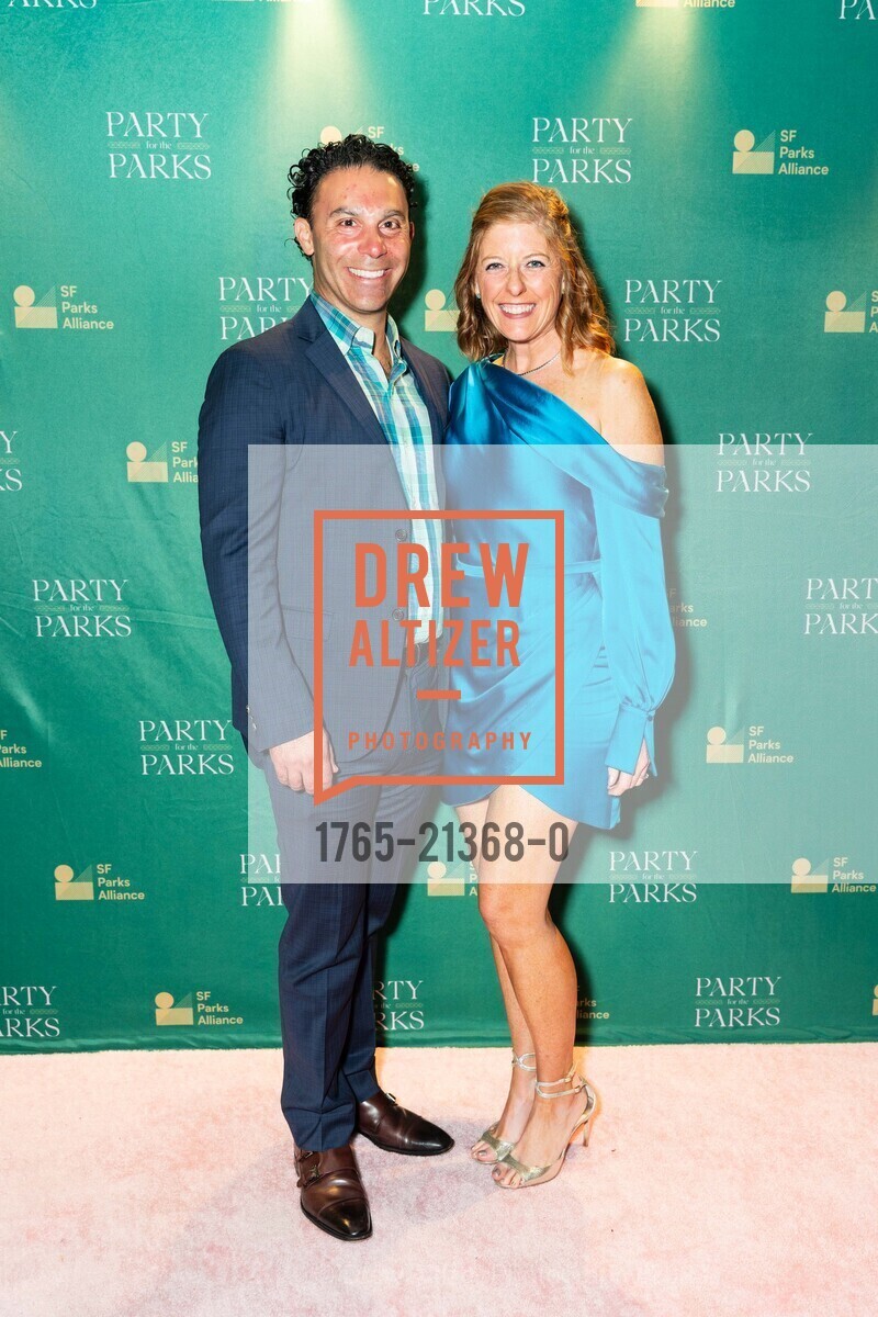 Brandon Gantus, Tiffany Gantus, Party for The Parks 2023, The Conservatory at One Sansome @ One Sansome St, SF, CA 94104 US. The Conservatory at One Sansome @ One Sansome St, SF, CA 94104 US, September 23rd, 2023, Photo #1765-21368-0 Brandon Gantus, Tiffany Gantus, Photo #1765-21368-0