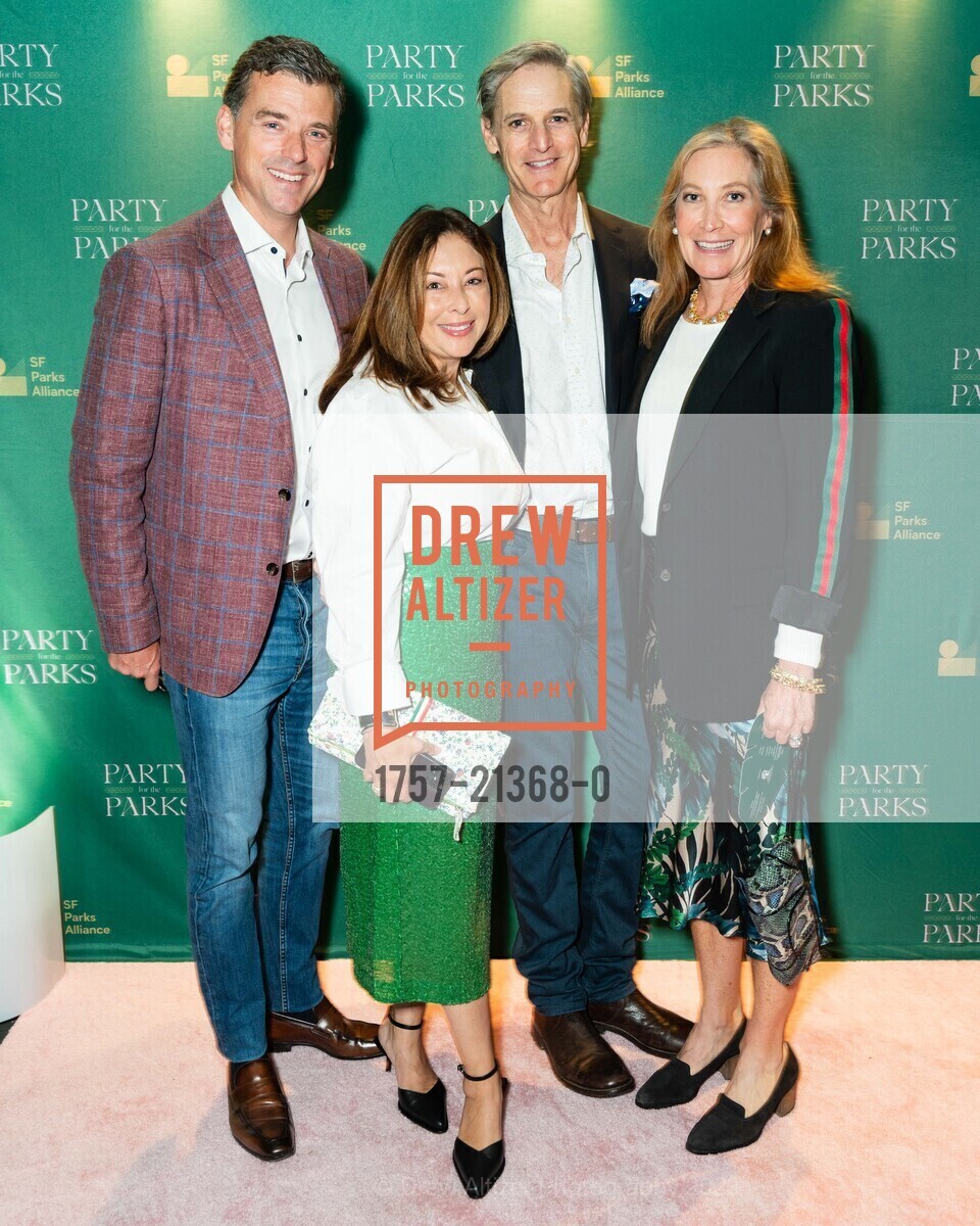 Josh White, Melissa White, Steve Gwozdz, Ally Gwozdz, Party for The Parks 2023, The Conservatory at One Sansome @ One Sansome St, SF, CA 94104 US. The Conservatory at One Sansome @ One Sansome St, SF, CA 94104 US, September 23rd, 2023, Photo #1757-21368-0 Josh White, Melissa White, Steve Gwozdz, Ally Gwozdz, Photo #1757-21368-0