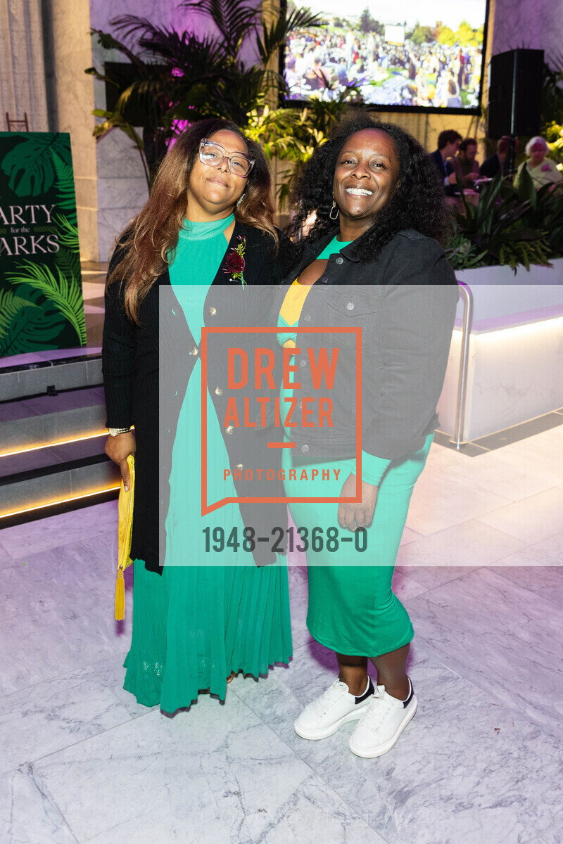Elicia Dangerfield, Maya Rogers, Party for The Parks 2023, The Conservatory at One Sansome @ One Sansome St, SF, CA 94104 US. The Conservatory at One Sansome @ One Sansome St, SF, CA 94104 US, September 23rd, 2023, Photo #1948-21368-0 Elicia Dangerfield, Maya Rogers, Photo #1948-21368-0