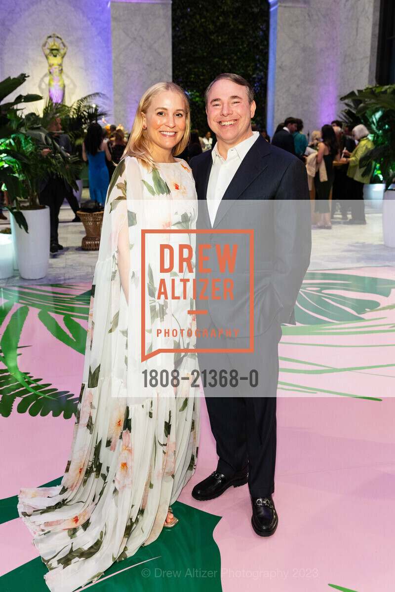 Emily Millman, Mike Millman, Party for The Parks 2023, The Conservatory at One Sansome @ One Sansome St, SF, CA 94104 US. The Conservatory at One Sansome @ One Sansome St, SF, CA 94104 US, September 23rd, 2023, Photo #1808-21368-0 Emily Millman, Mike Millman, Photo #1808-21368-0