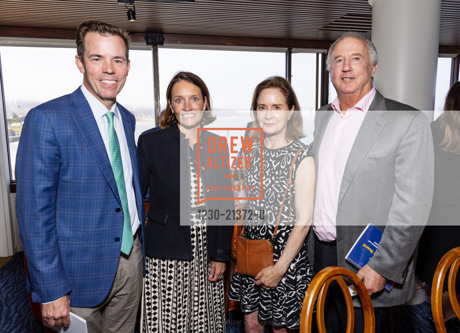 Ed McDermott, Betsy McDermott, Linda Hoppe, Nick Hoppe, BASIC Fund 25th Anniversary Luncheon, St. Francis Yacht Club. 99 Yacht Rd, SF, CA 94123 US, September 26th, 2023, Photo #1230-21372-0 Ed McDermott, Betsy McDermott, Linda Hoppe, Nick Hoppe, Photo #1230-21372-0