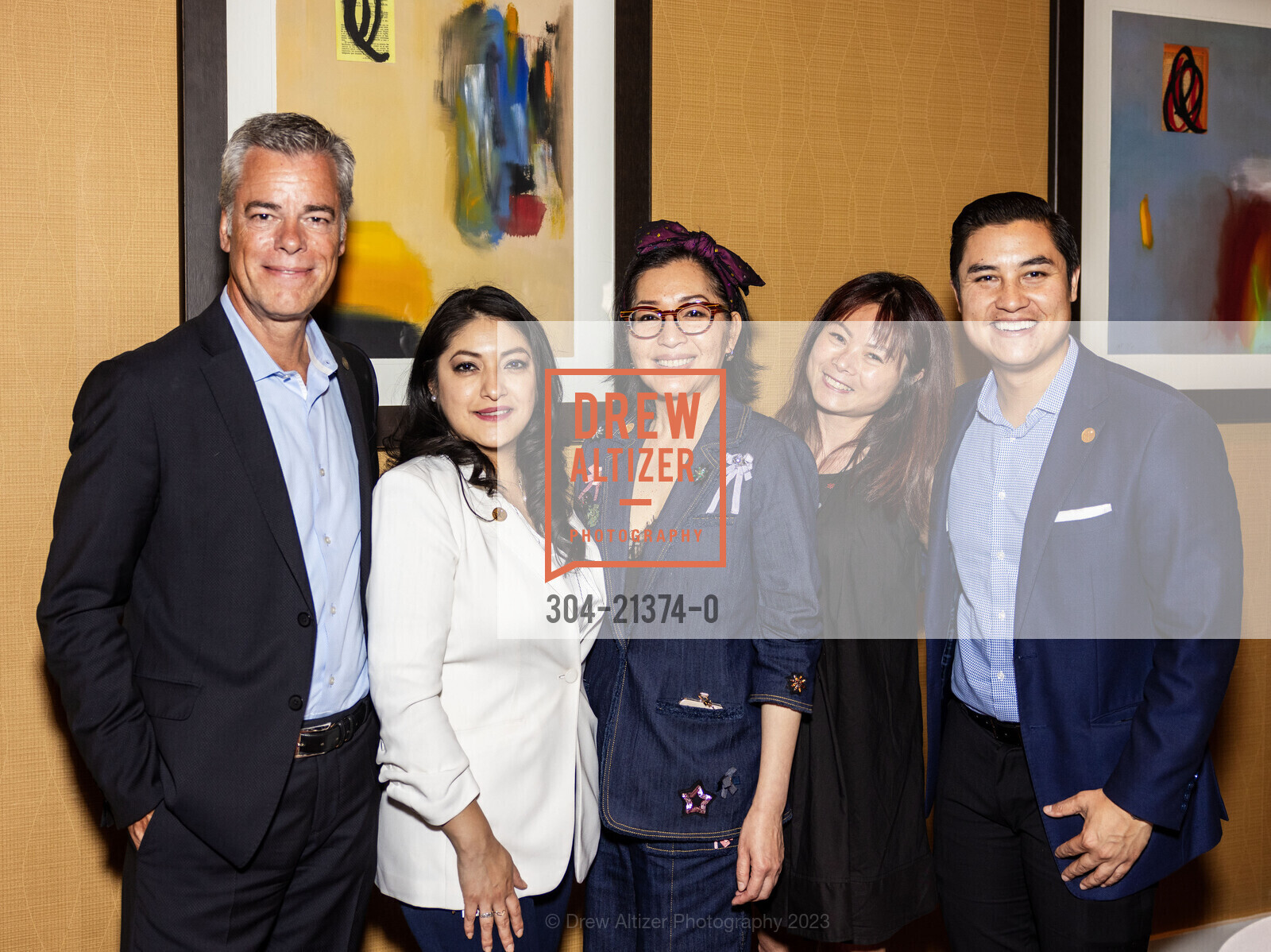 Stefan Muhle, Deysa Salinas, Steven Marais, Argonaut Hotel Sip & Sea 20th Anniversary Event, Sonia Sparks. 495 Jefferson St, SF, CA 94109 US, September 27th, 2023, Photo #304-21374-0 Stefan Muhle, Deysa Salinas, Steven Marais, Photo #304-21374-0