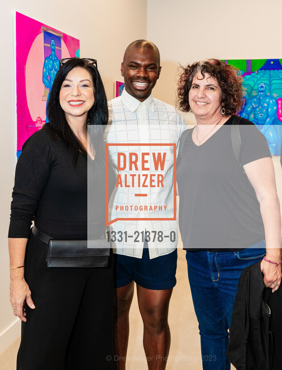 Carrie Ann Plank, Jonathan Carver Moore, Victoria Heilweil, Market Street Arts Mixer x Jonathan Carver Moore, Jonathan Carver Moore. 966 Market St, SF, CA 94102 US, September 28th, 2023, Photo #1331-21378-0 Carrie Ann Plank, Jonathan Carver Moore, Victoria Heilweil, Photo #1331-21378-0