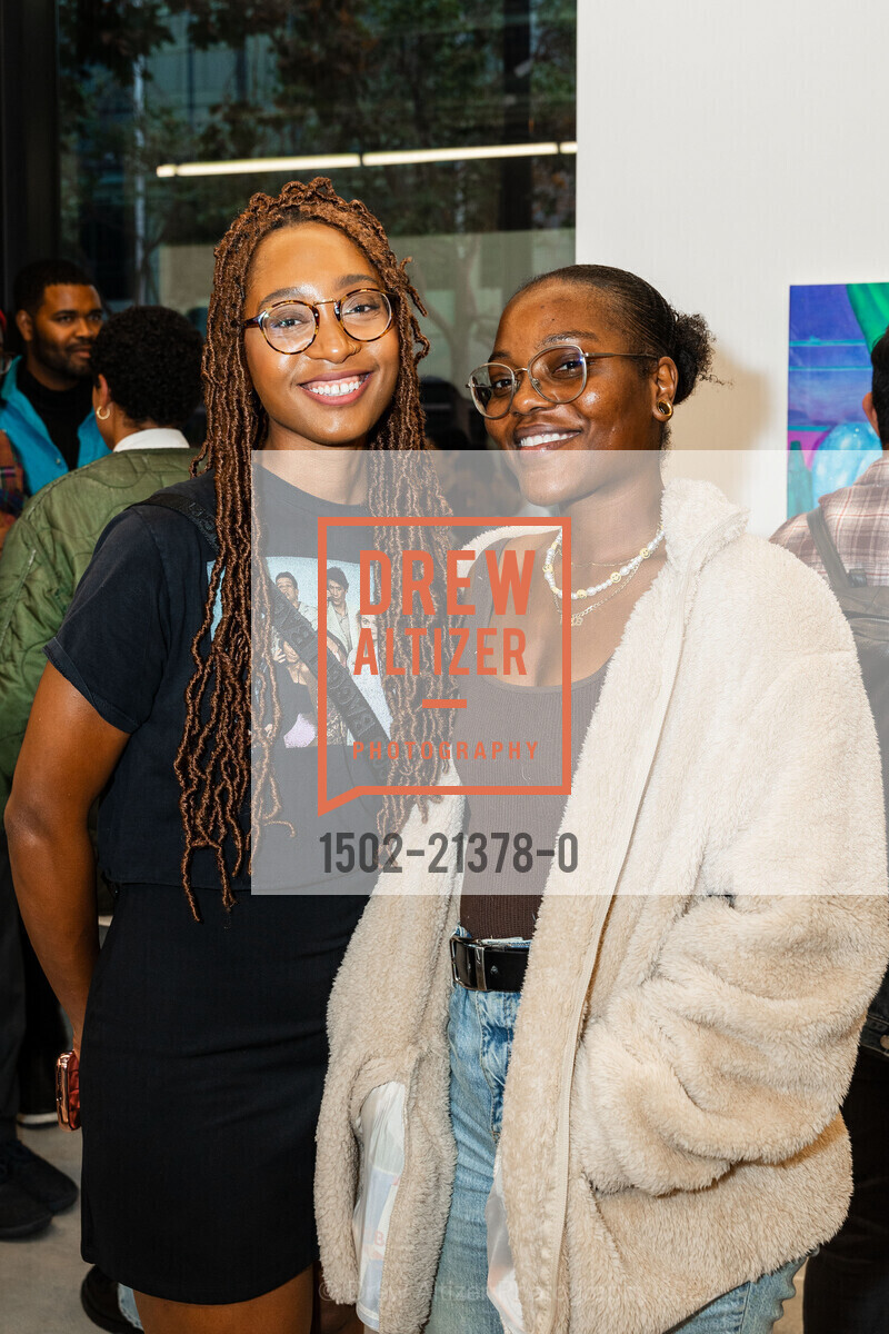 Tiana Brafey, Dominique Birdsong, Market Street Arts Mixer x Jonathan Carver Moore, Jonathan Carver Moore. 966 Market St, SF, CA 94102 US, September 28th, 2023, Photo #1502-21378-0 Tiana Brafey, Dominique Birdsong, Photo #1502-21378-0