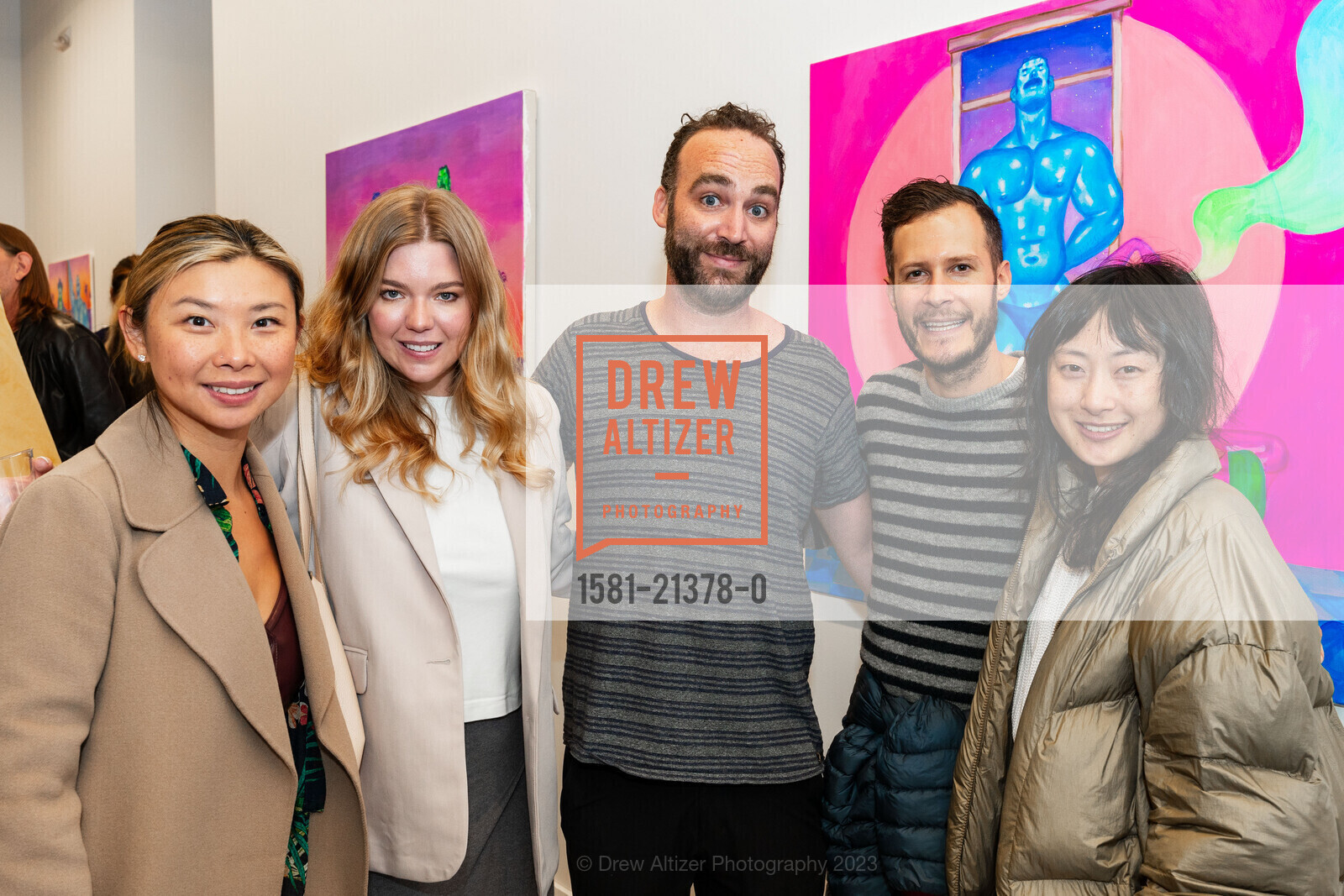 Julia Lee, Tallie Jones, Bart Baldwin, Diana Cao, Market Street Arts Mixer x Jonathan Carver Moore, Jonathan Carver Moore. 966 Market St, SF, CA 94102 US, September 28th, 2023, Photo #1581-21378-0 Julia Lee, Tallie Jones, Bart Baldwin, Diana Cao, Photo #1581-21378-0