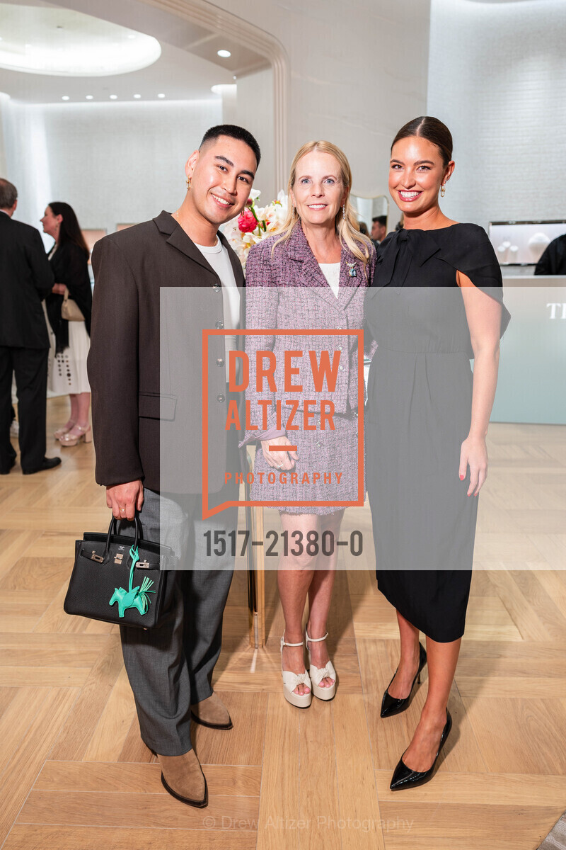 Noah Parado, Sandee Archer, Charlotte Busch, Tiffany & Co. Palo Alto Opening Celebration, Tiffany & Co. 149 Stanford Shopping Center, Palo Alto, CA 94304, Photo #1517-21380-0 Noah Parado, Sandee Archer, Charlotte Busch, Photo #1517-21380-0