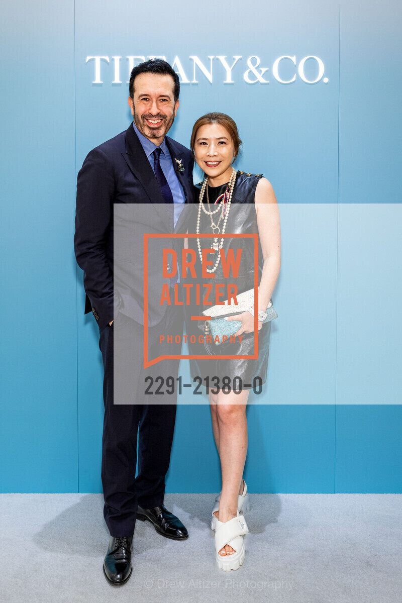 Christopher Kilaniotis, Samantha Chien, Tiffany & Co. Palo Alto Opening Celebration, Tiffany & Co. 149 Stanford Shopping Center, Palo Alto, CA 94304, Photo #2291-21380-0 Christopher Kilaniotis, Samantha Chien, Photo #2291-21380-0
