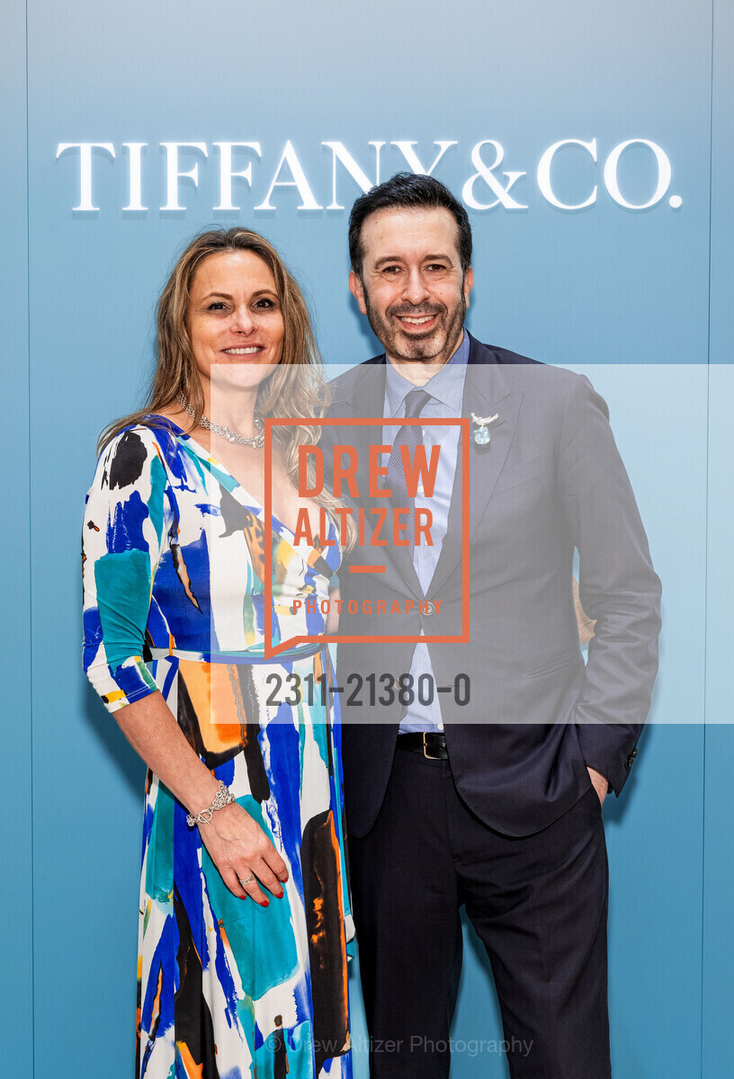 Teresa Rodriguez, Christopher Kilaniotis, Tiffany & Co. Palo Alto Opening Celebration, Tiffany & Co. 149 Stanford Shopping Center, Palo Alto, CA 94304, Photo #2311-21380-0 Teresa Rodriguez, Christopher Kilaniotis, Photo #2311-21380-0