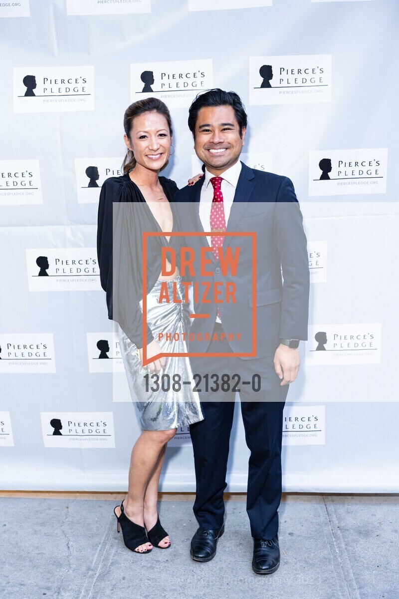 Lesley Hu, Mick Del Rosario, Pierce's Pledge First Annual FUNraiser, Mister Jiu's. 28 Waverly Pl, SF, CA 94108 US, September 28th, 2023, Photo #1308-21382-0 Lesley Hu, Mick Del Rosario, Photo #1308-21382-0