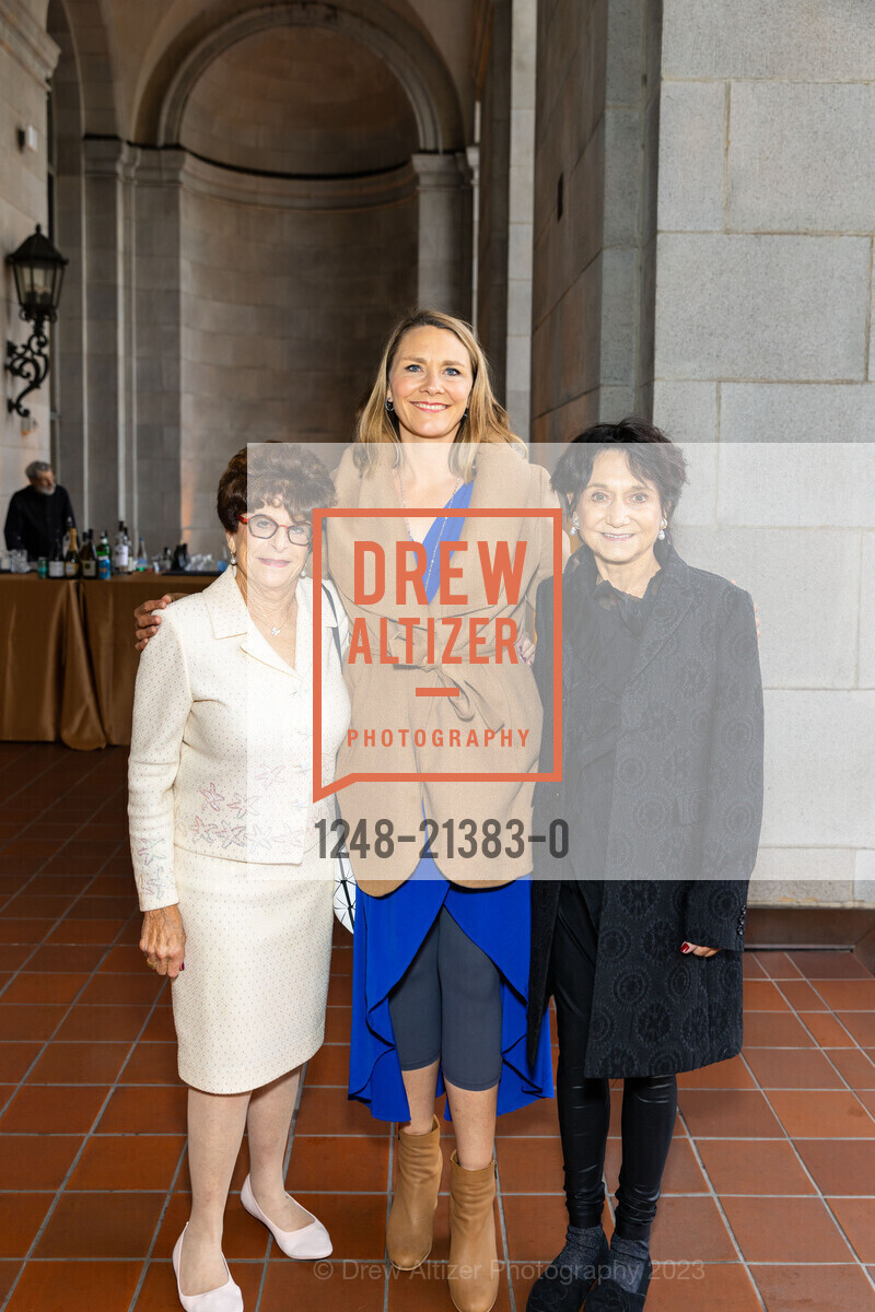 Bernice Greene, Silvie Jensen, Jeanne Newman, San Francisco Performances Gala 2023, 401 Van Ness Ave, SF, CA 94102 US. The Green Room, September 29th, 2023, Photo #1248-21383-0 Bernice Greene, Silvie Jensen, Jeanne Newman, Photo #1248-21383-0