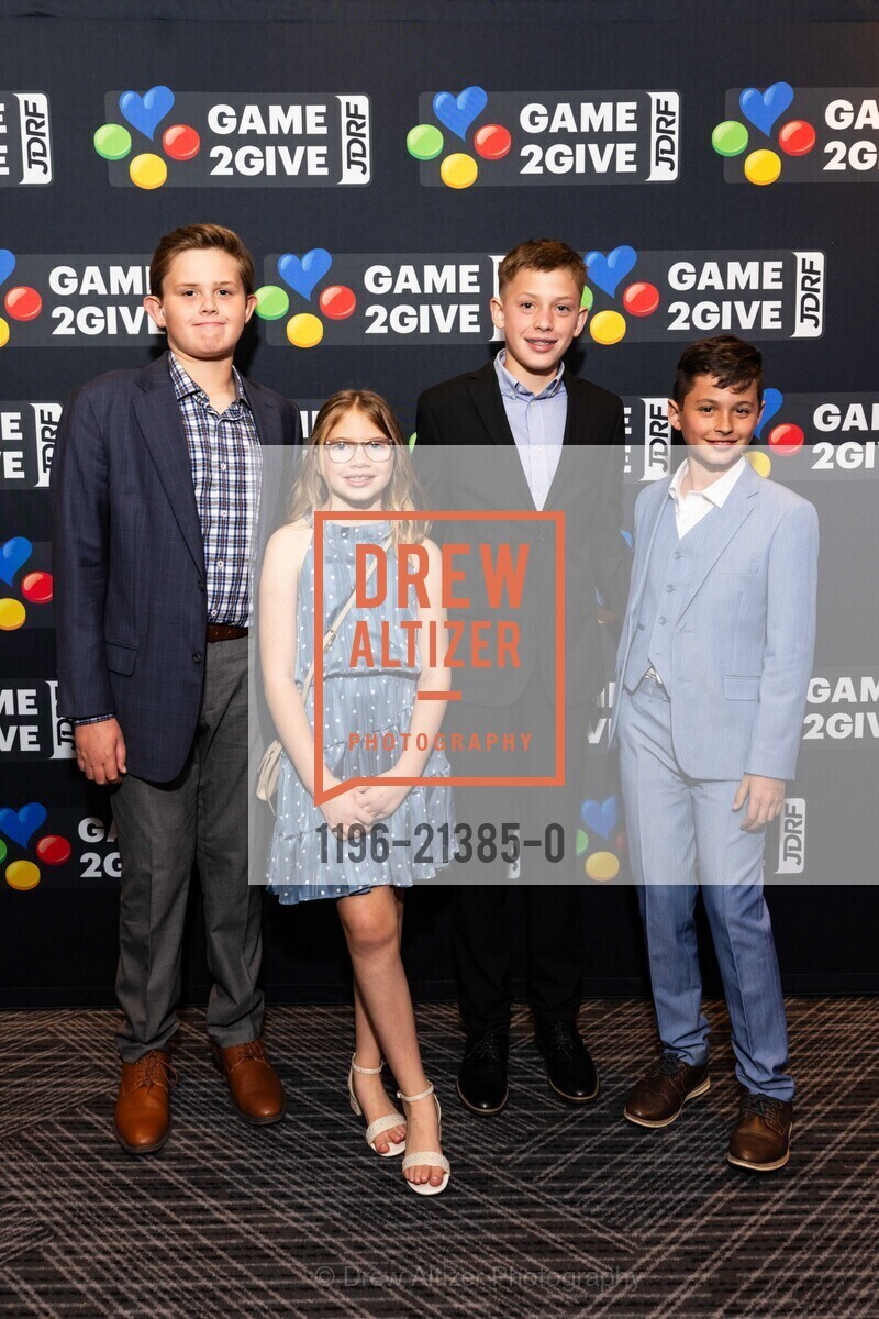 Coulden Hitchcock, Abby Hitchcock, Weston Conley, Phillip Hitchcock, Juvenile Diabetes Research Foundation (JDRF) 2023 Hope Gala, The Ritz-Carlton San Francisco. 600 Stockton St, SF, CA 94108 US, Photo #1196-21385-0 Coulden Hitchcock, Abby Hitchcock, Weston Conley, Phillip Hitchcock, Photo #1196-21385-0