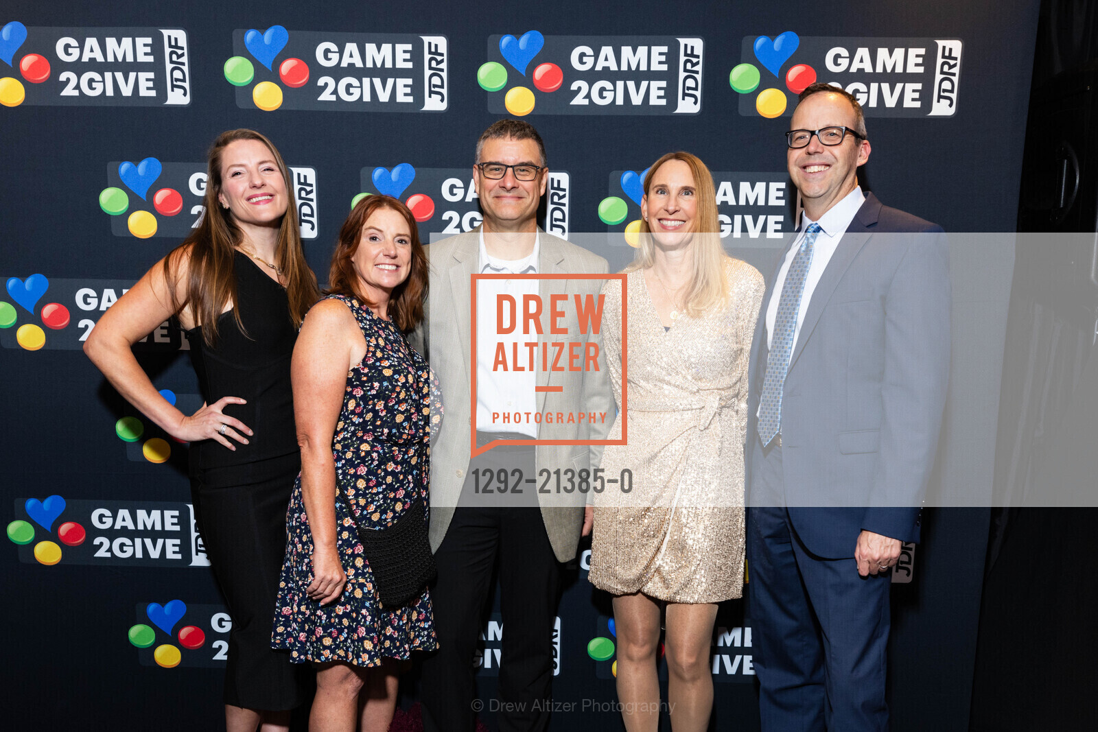 Maraika Collins, Michelle Kosinski, Scott Kosinski, Katrina Scoggins, Chris Scoggins, Juvenile Diabetes Research Foundation (JDRF) 2023 Hope Gala, The Ritz-Carlton San Francisco. 600 Stockton St, SF, CA 94108 US, Photo #1292-21385-0 Maraika Collins, Michelle Kosinski, Scott Kosinski, Katrina Scoggins, Chris Scoggins, Photo #1292-21385-0