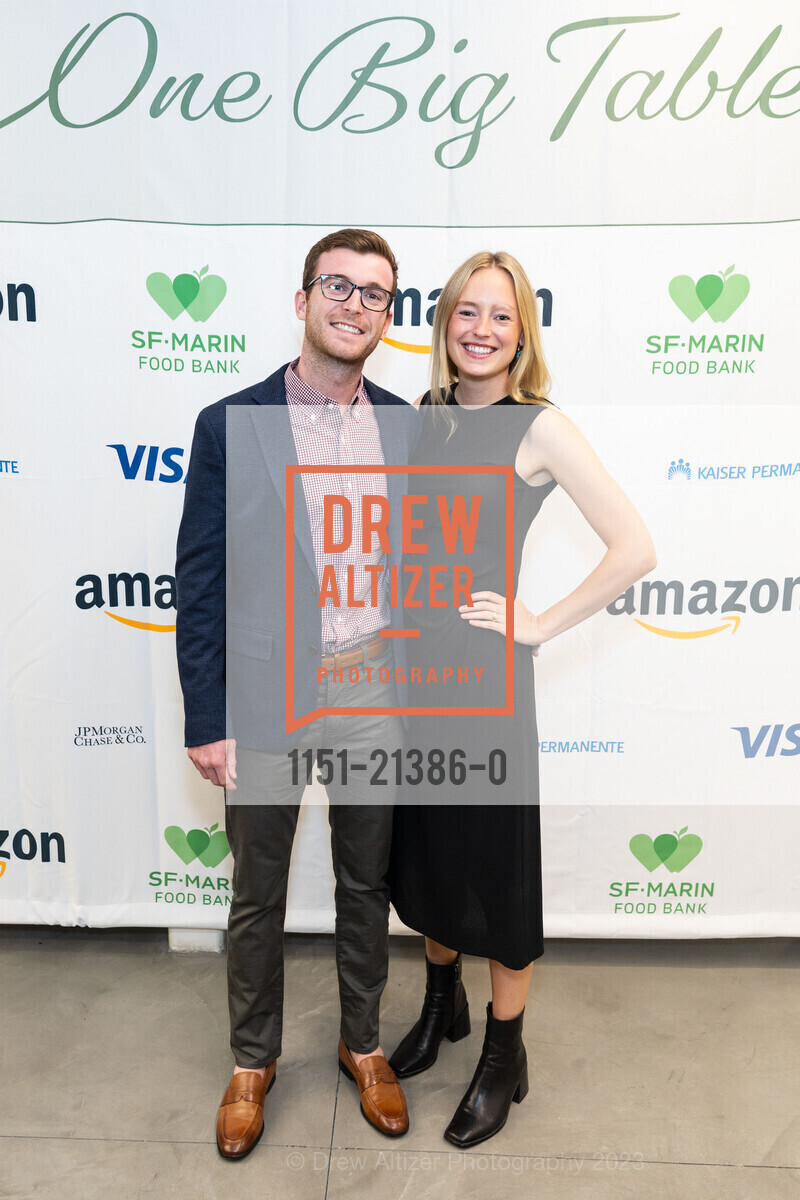 Jono Loeser, Maddy Cimino, One Big Table 2023, SF-Marin Food Bank. 900 Pennsylvania Ave, SF, CA 94107 US, September 30th, 2023, Photo #1151-21386-0 Jono Loeser, Maddy Cimino, Photo #1151-21386-0