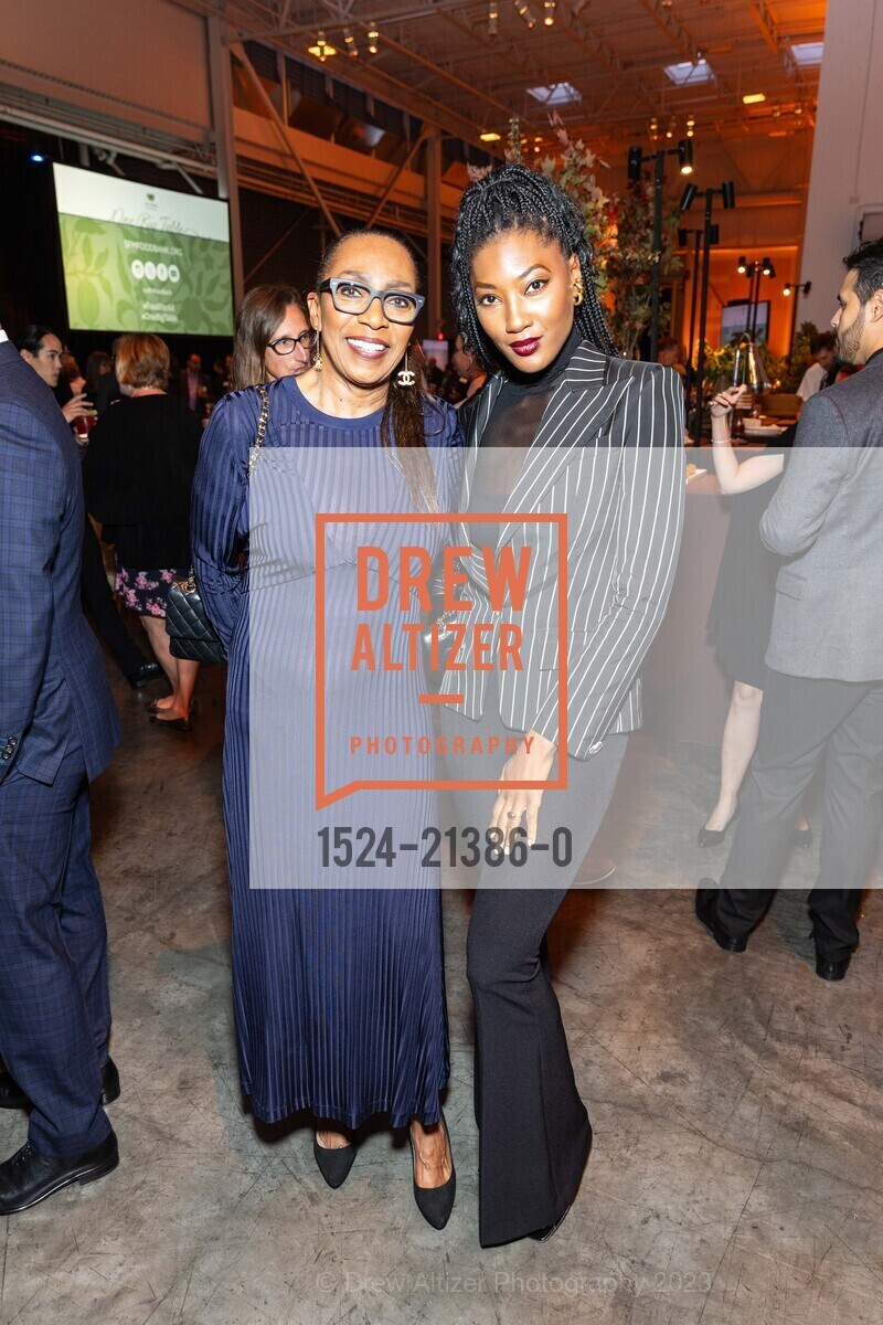 Debra Caywood-Rukas, Noelle Bonner, One Big Table 2023, SF-Marin Food Bank. 900 Pennsylvania Ave, SF, CA 94107 US, September 30th, 2023, Photo #1524-21386-0 Debra Caywood-Rukas, Noelle Bonner, Photo #1524-21386-0
