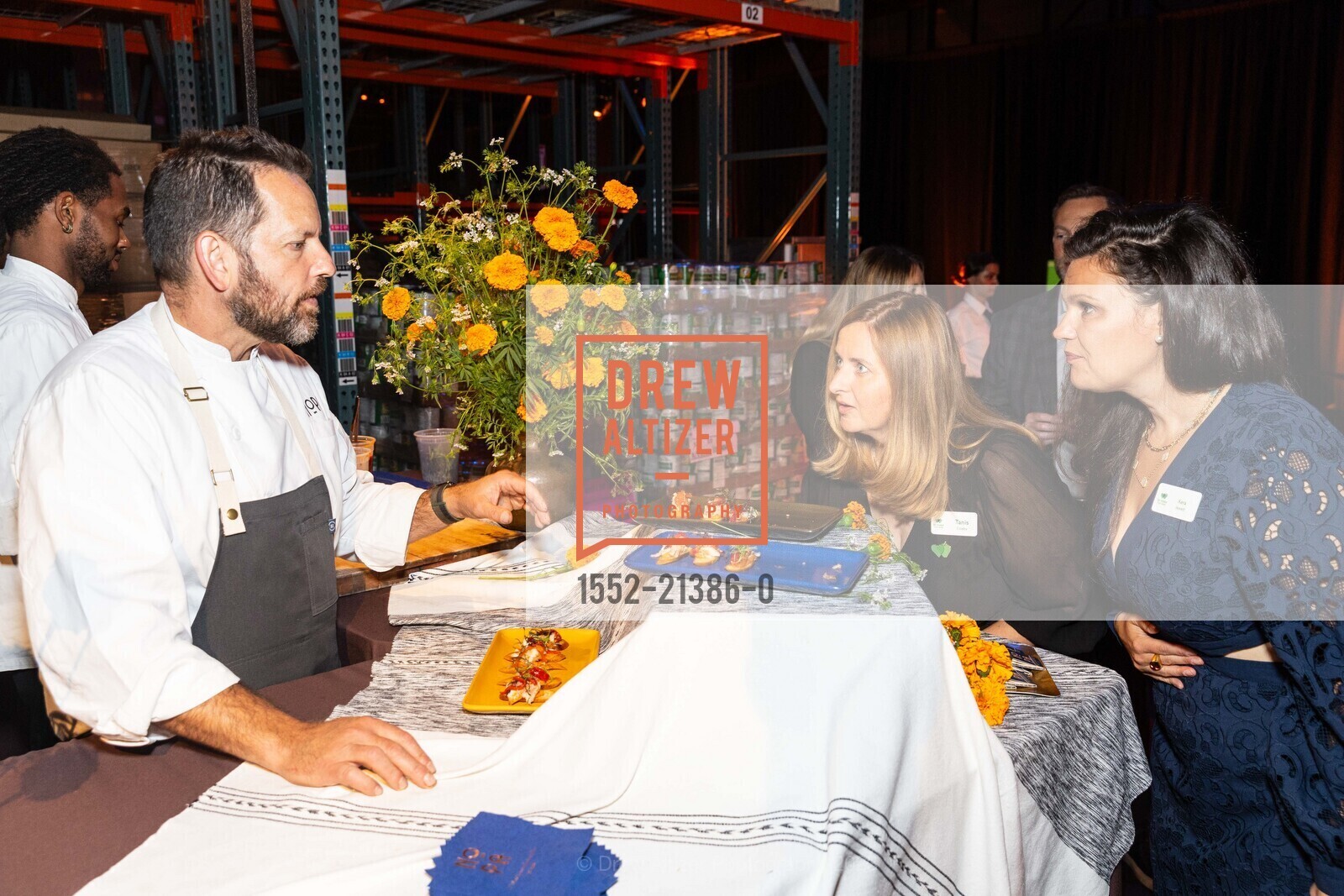 Laurence Jossel, Tanis Crosby, Kera Jewett, One Big Table 2023, SF-Marin Food Bank. 900 Pennsylvania Ave, SF, CA 94107 US, September 30th, 2023, Photo #1552-21386-0 Laurence Jossel, Tanis Crosby, Kera Jewett, Photo #1552-21386-0