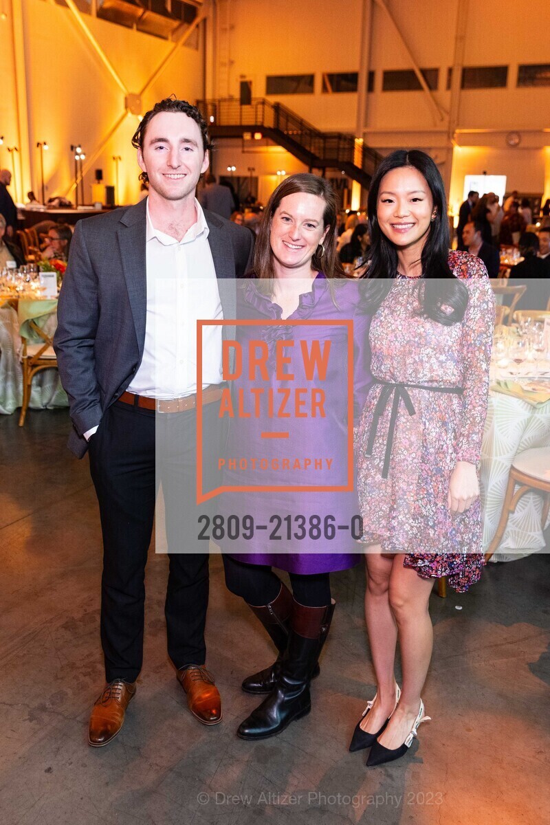 Patrick Gavin, Flynn Govern, Jennifer Wu, One Big Table 2023, SF-Marin Food Bank. 900 Pennsylvania Ave, SF, CA 94107 US, September 30th, 2023, Photo #2809-21386-0 Patrick Gavin, Flynn Govern, Jennifer Wu, Photo #2809-21386-0